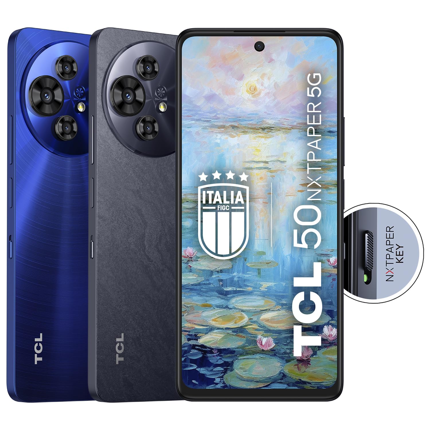 TCL 50 NXTPAPER 5G - 5G Smartphone Display 6,8 120Hz Nxtpaper 3;0, 256GB, 16GB RAM (8GBplus8GB virtueller RAM), Dreifachkamera 108Mpx, Android 14, Batt; 5010 mAh, Schwarz, zusätzliches USB-Typ-C-Kabel - Image 2
