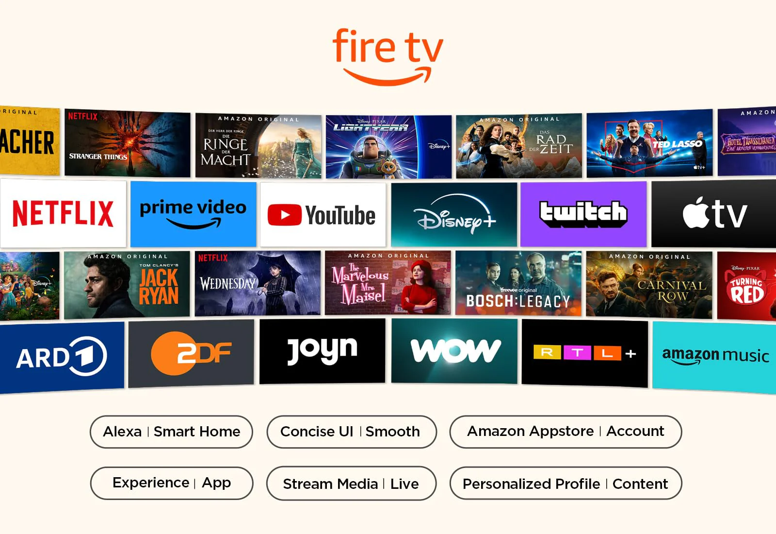 TCL 50PF650 50-Zoll 4K Ultra HD, HDR TV, Smart LED Fire TV (Dolby Vision, Dolby Atmos, DTS, HDR 10, Alexa integriert, Airplay2, Miracast) - Image 13