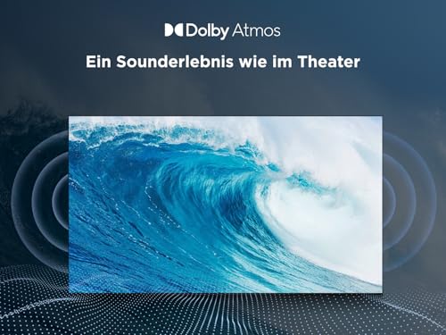 TCL 55T69C 55 Zoll QLED, Direct LED TV, 4K HDR TV, Smart Google TV (Dolby Vision & Atmos, Game Master, Motion Clarity, Kompatibel mit Google Assistant & Alexa) - Image 7