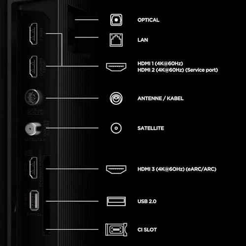 TCL 55V6D 55 Zoll, 4K UHD, Smart TV, Fire TV, HDR10+, Dolby Atmos, DTS:X, Game Master, Motion Clarity, AirPlay 2, Kompatibel mit Alexa - Image 6