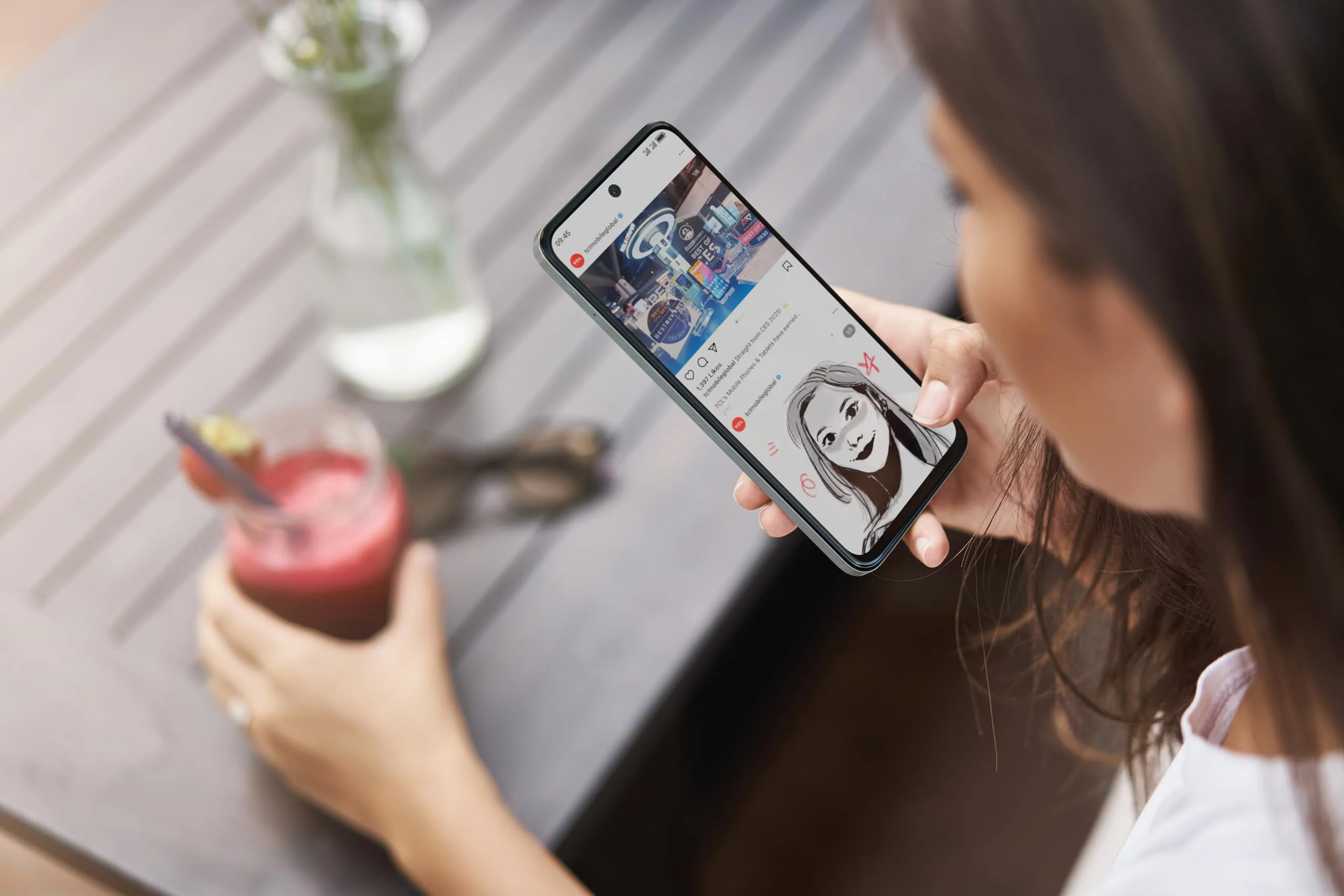 TCL 60 5G, Smartphone 5G, Display NXTVISION 6,8 Zoll 120 Hz HD+, RAM 16 GB, Speicher 256 GB, Dual-Kamera 50 MP mit Makro + 5 MP UW, Akku 5200 mAh, 18 W Fast Charge, Midnight Blue + zusätzliches - Image 2