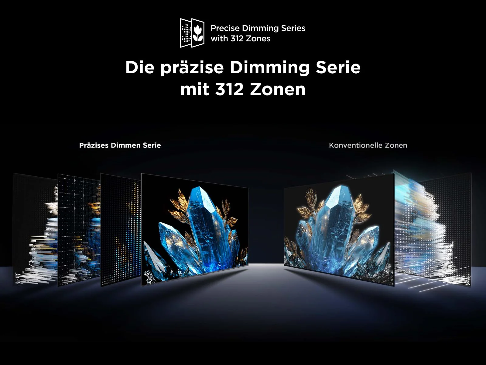 TCL 75Q6C 75 Zoll QD-Mini LED Fernseher, 4K HDR Premium 1000nits, Smart TV mit Google TV (Dolby Vision IQ & Atmos, Onkyo 2.1 Soundsystem, 144Hz Motion Clarity Pro, Game Master) - Image 6