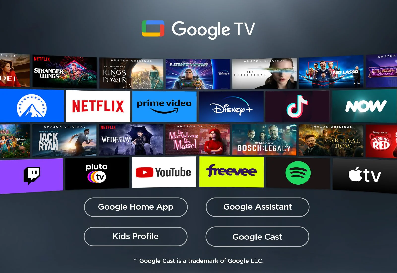 TCL 85V6B 85 Zoll, 4K Ultra HD, HDR TV, HDR10+, Dolby Vision, Smart TV unterstützt von Google TV (Dolby Atmos, Motion Clarity, Sprachsteuerung, Kompatibel mit Google Assistant, Chromecast eingebaut) - Image 4