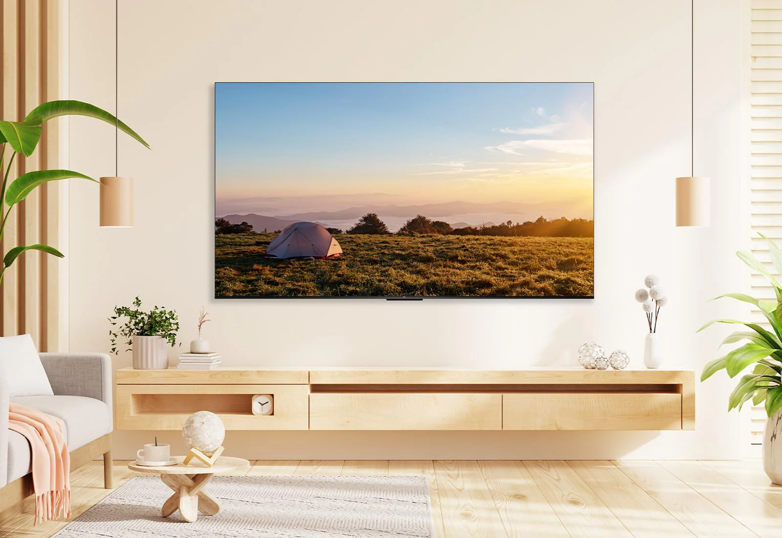 TCL 85V6B 85 Zoll, 4K Ultra HD, HDR TV, HDR10+, Dolby Vision, Smart TV unterstützt von Google TV (Dolby Atmos, Motion Clarity, Sprachsteuerung, Kompatibel mit Google Assistant, Chromecast eingebaut) - Image 9