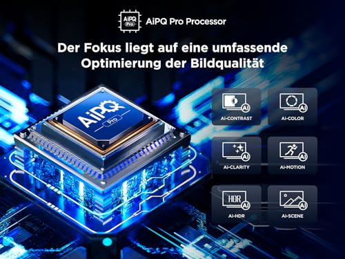 TCL 98 Zoll 98Q6C QLED Mini LED Fernseher, 4K HDR Premium, Dolby Vision IQ & Atmos, Onkyo 2.1, Smart Google TV, Game Master, 144Hz Motion Clarity Pro, AMD FreeSync Premium Pro, HDMI 2.1, AirPlay 2 - Image 6