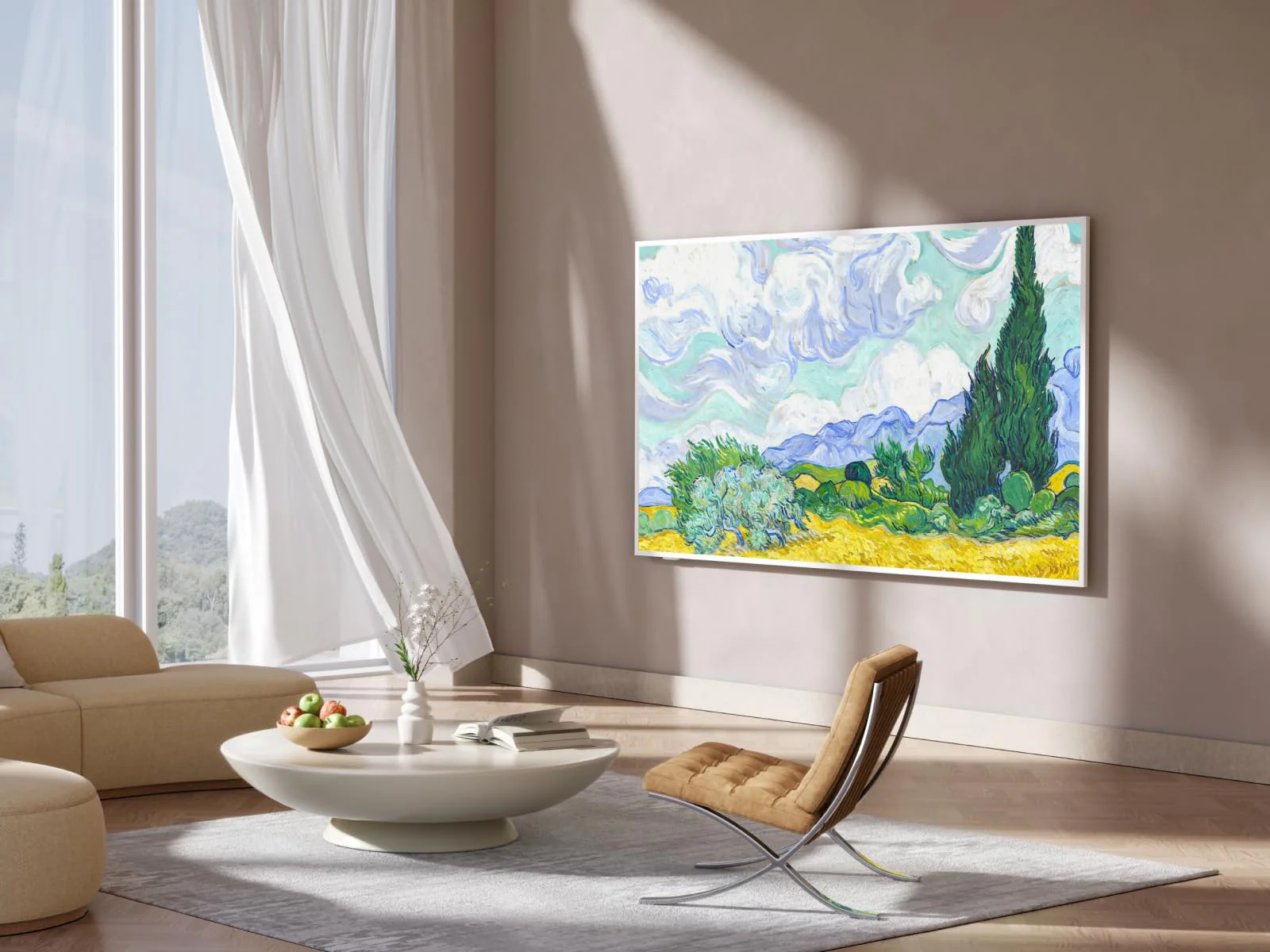 TCL NXTVISION A300W 55 Zoll QLED PRO 4K Ultra HD TV, 4K HDR PRO, Mattes Display, Smart TV unterstützt durch Google TV (Dolby Vision IQ & Atmos, 144Hz Motion Clarity Pro) - Image 6