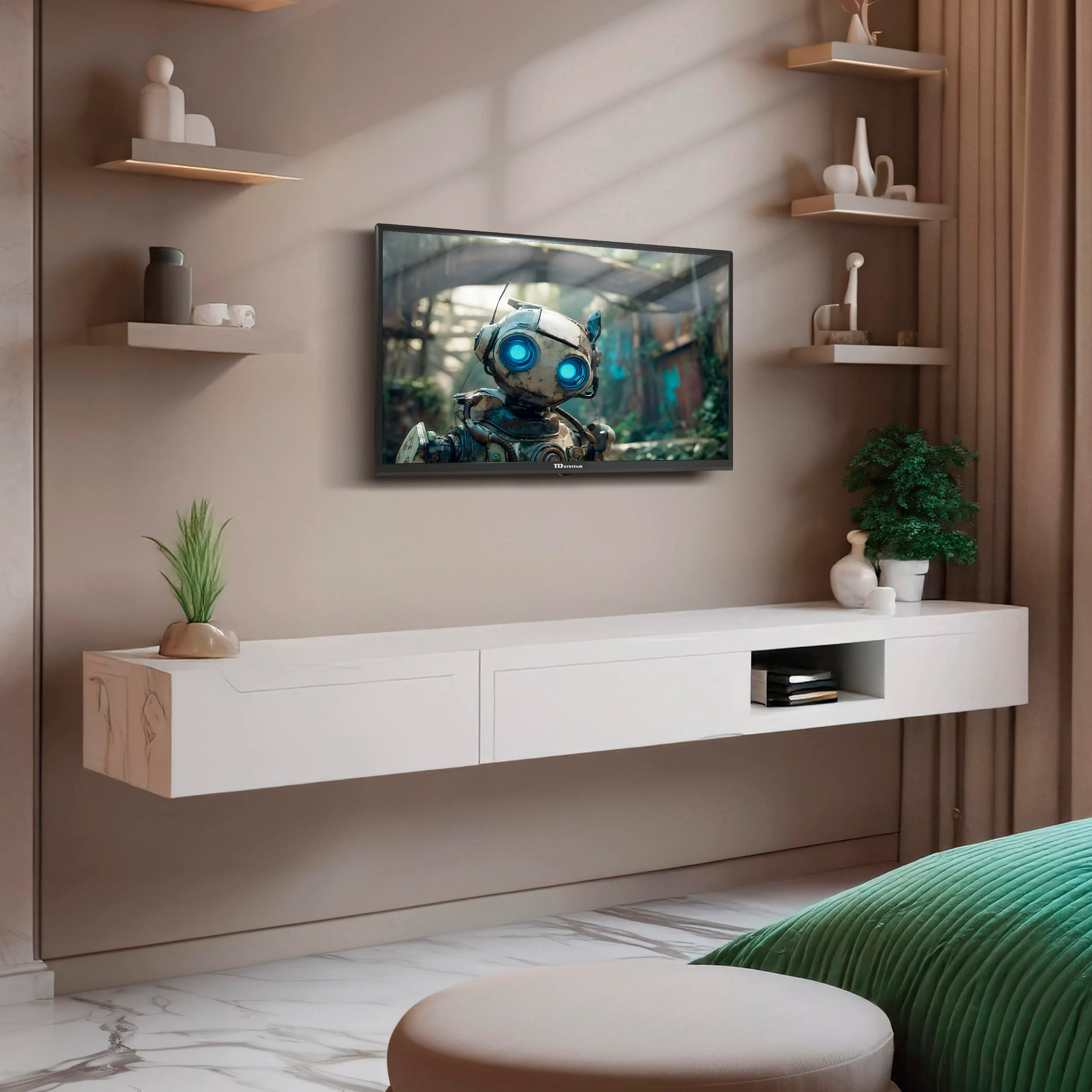 TD Systems - 32 Zoll Smart TV, Google TV, HD DVB-T2/C/S2 Television, Android 11, Modell 2025, Fernseher mit 2 Jahren Garantie - PRIME32C19GLE - Image 8