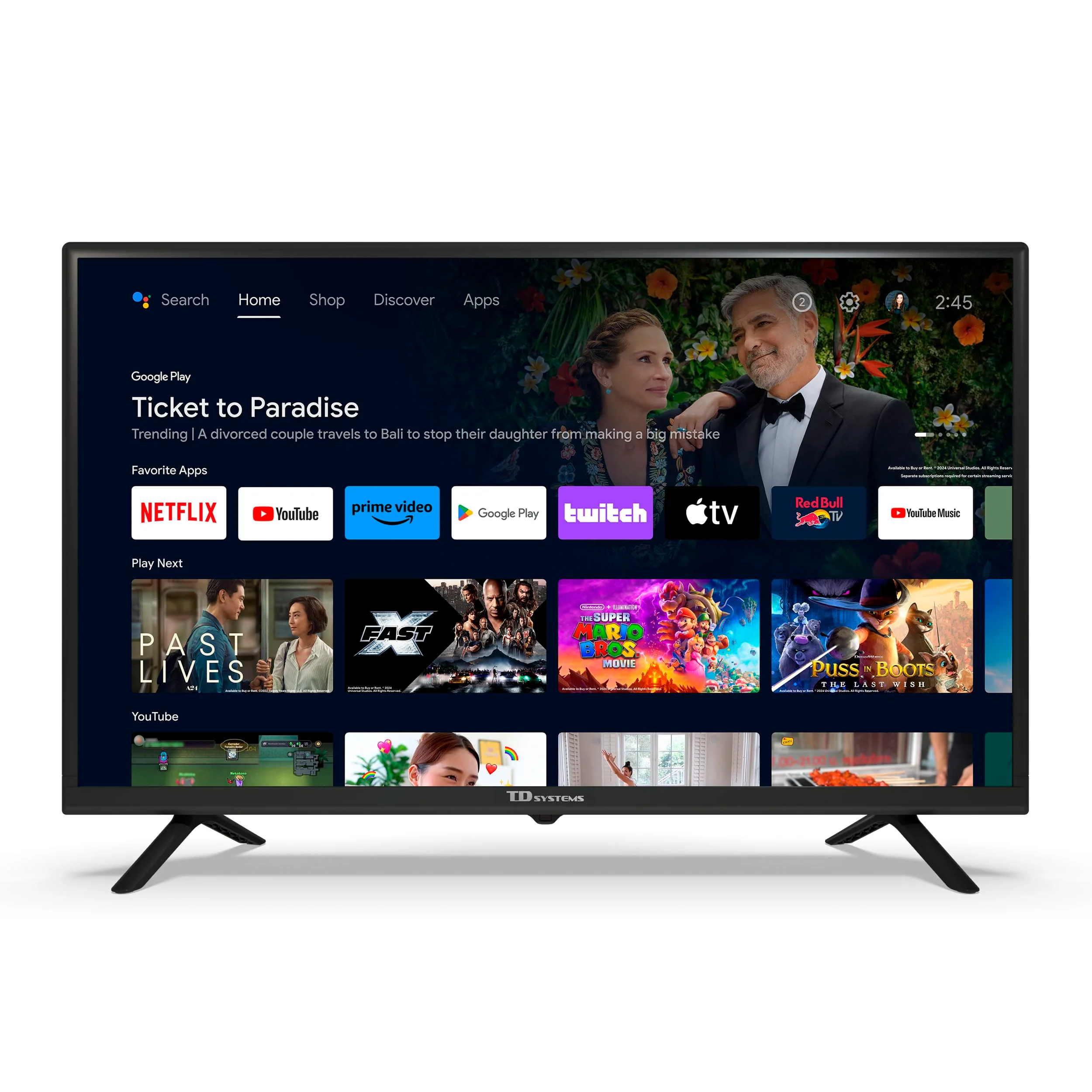 TD Systems - 32 Zoll Smart TV, Google TV, HD DVB-T2/C/S2 Television, Android 11, Modell 2025, Fernseher mit 2 Jahren Garantie - PRIME32C19GLE - Image 9