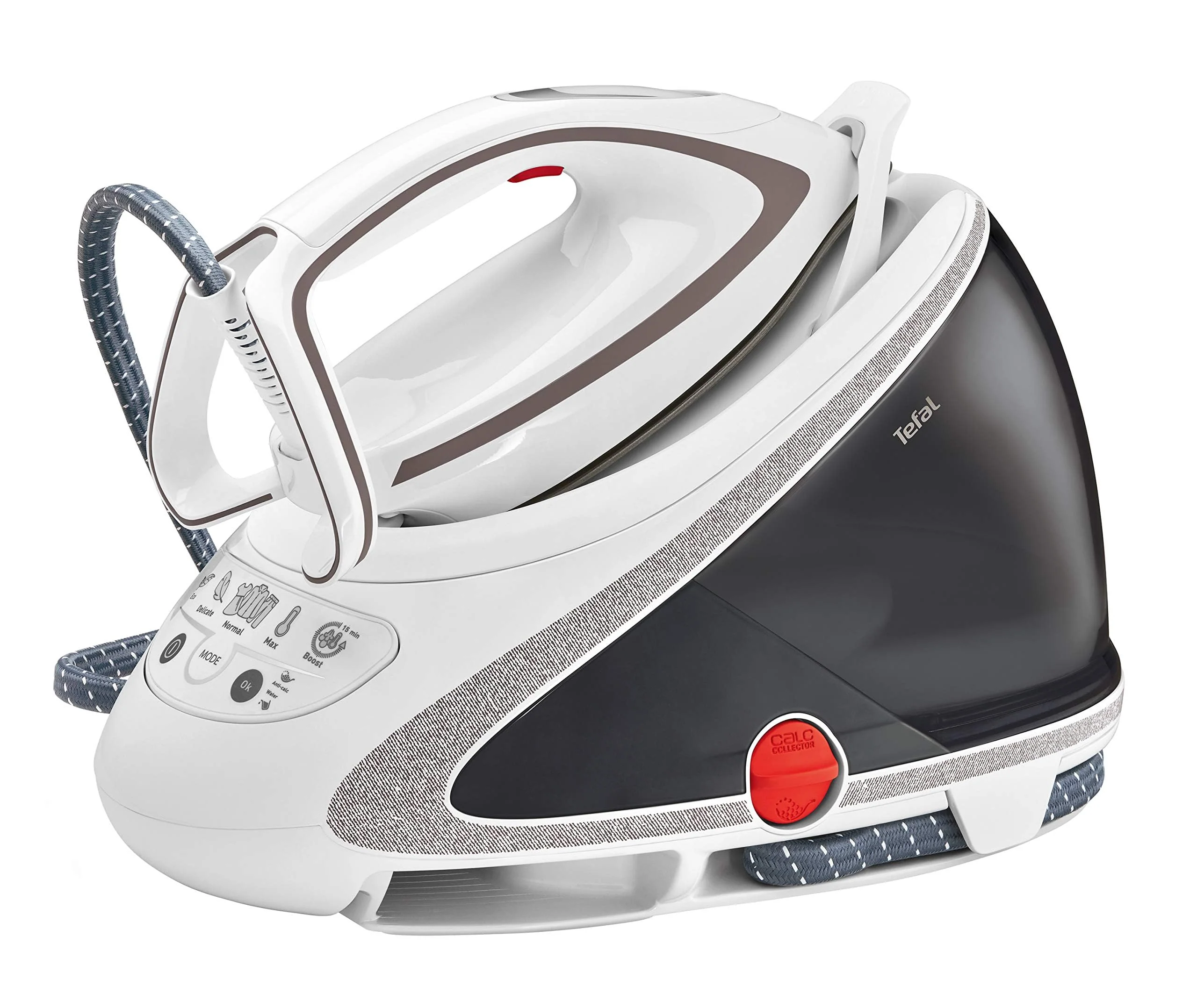 Tefal Dampfbügelstation Pro Express Ultimate GV9567 | 7,7 Bar | 155 g/Min. Kontinuierlicher Dampf | 500 g/Min. Extra-Dampfstoß | 2600 Watt | 42.3 x 25 x 28.9 cm | Farbe Weiß - Image 5