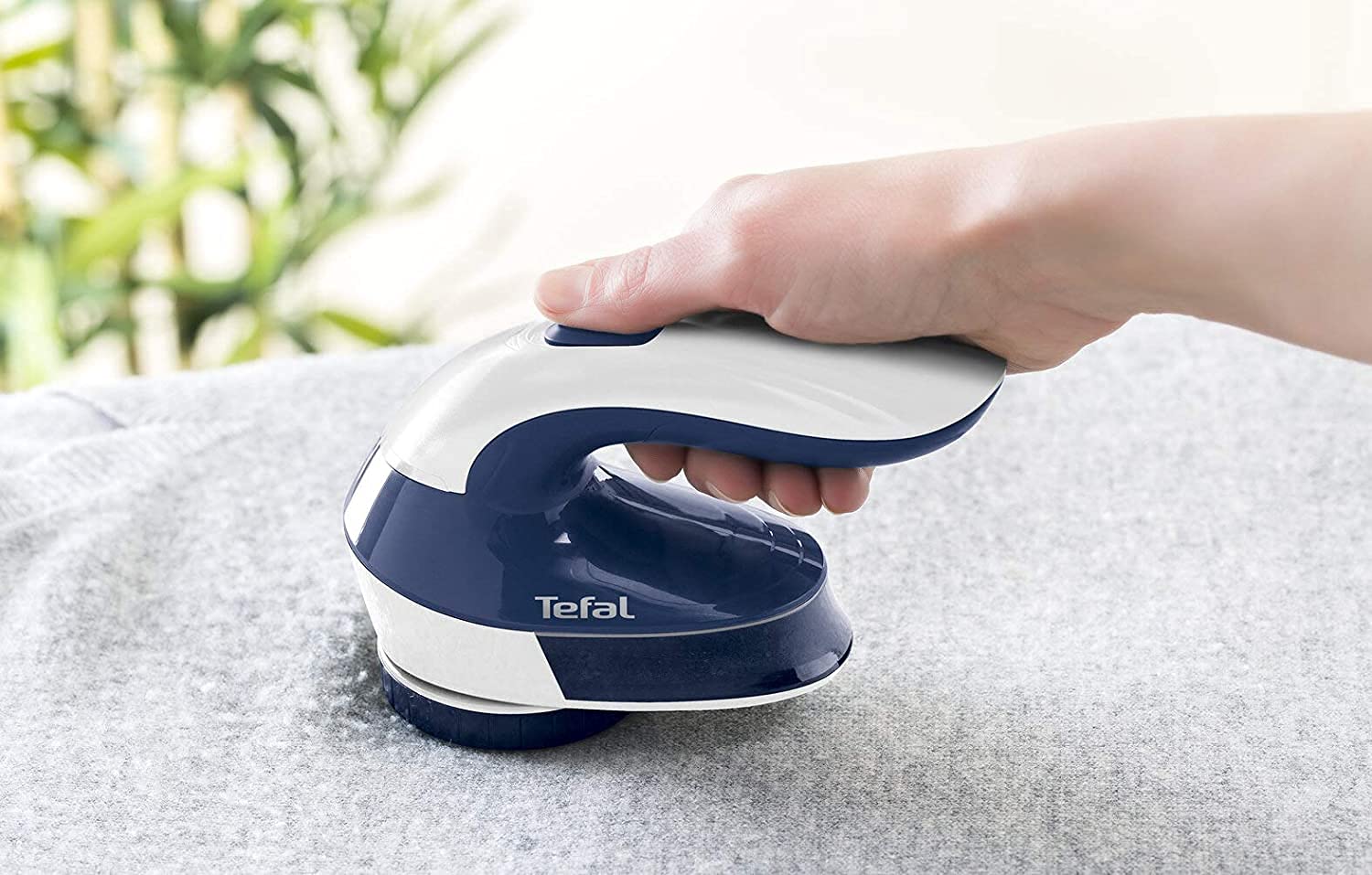 Tefal JB1013 Fusselrasierer, Stoff, Weiß/Blau - Image 3