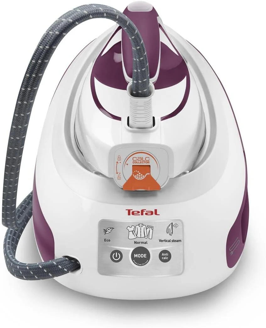 Tefal SV8054 Express Anti-Kalk Dampfbügelstation | 2800W | 6,5-Bar | Anti-Kalk-Kollektor | Optimale Dampf-/Temperaturkombination für alle Stoffarten | Automatische Abschaltung | 1.8 L | 35x21x24cm - Image 10