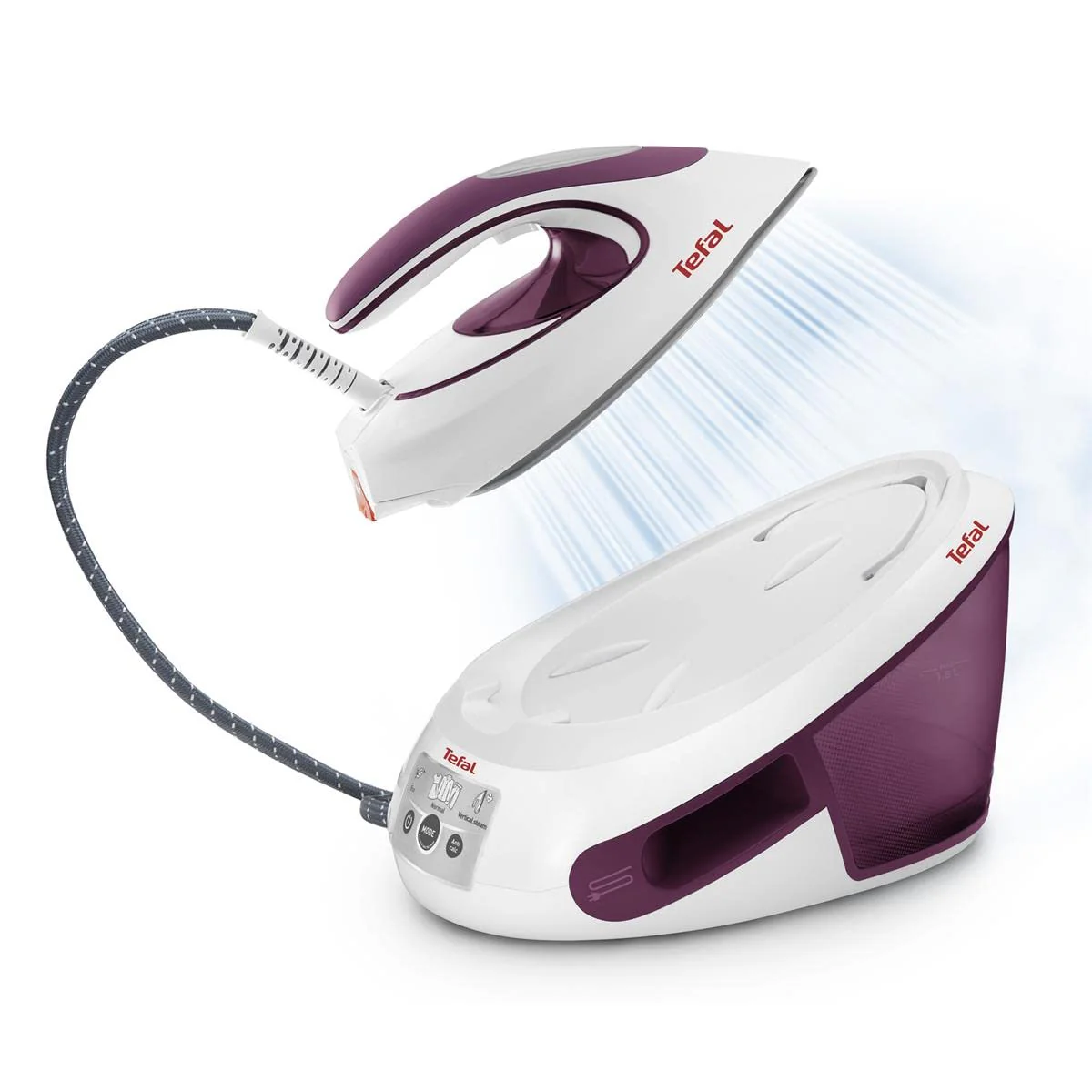 Tefal SV8054 Express Anti-Kalk Dampfbügelstation | 2800W | 6,5-Bar | Anti-Kalk-Kollektor | Optimale Dampf-/Temperaturkombination für alle Stoffarten | Automatische Abschaltung | 1.8 L | 35x21x24cm - Image 13
