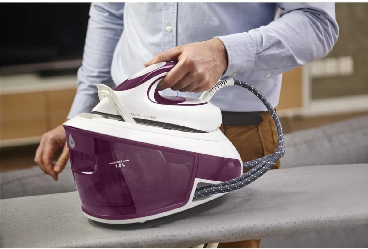 Tefal SV8054 Express Anti-Kalk Dampfbügelstation | 2800W | 6,5-Bar | Anti-Kalk-Kollektor | Optimale Dampf-/Temperaturkombination für alle Stoffarten | Automatische Abschaltung | 1.8 L | 35x21x24cm - Image 18
