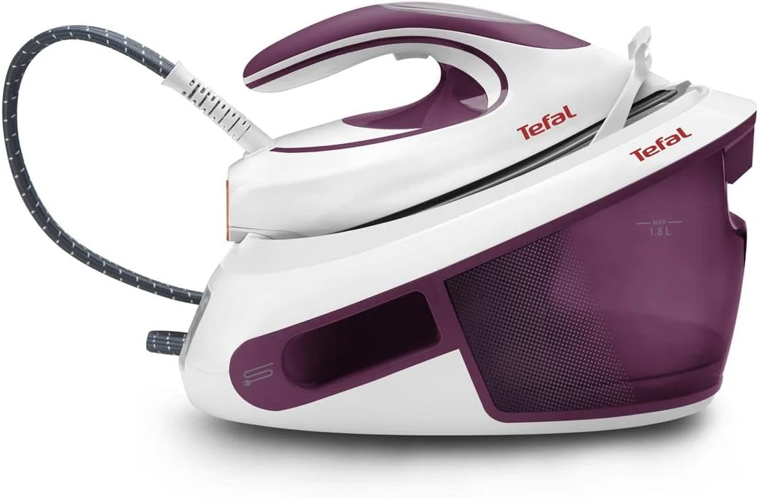 Tefal SV8054 Express Anti-Kalk Dampfbügelstation | 2800W | 6,5-Bar | Anti-Kalk-Kollektor | Optimale Dampf-/Temperaturkombination für alle Stoffarten | Automatische Abschaltung | 1.8 L | 35x21x24cm - Image 2