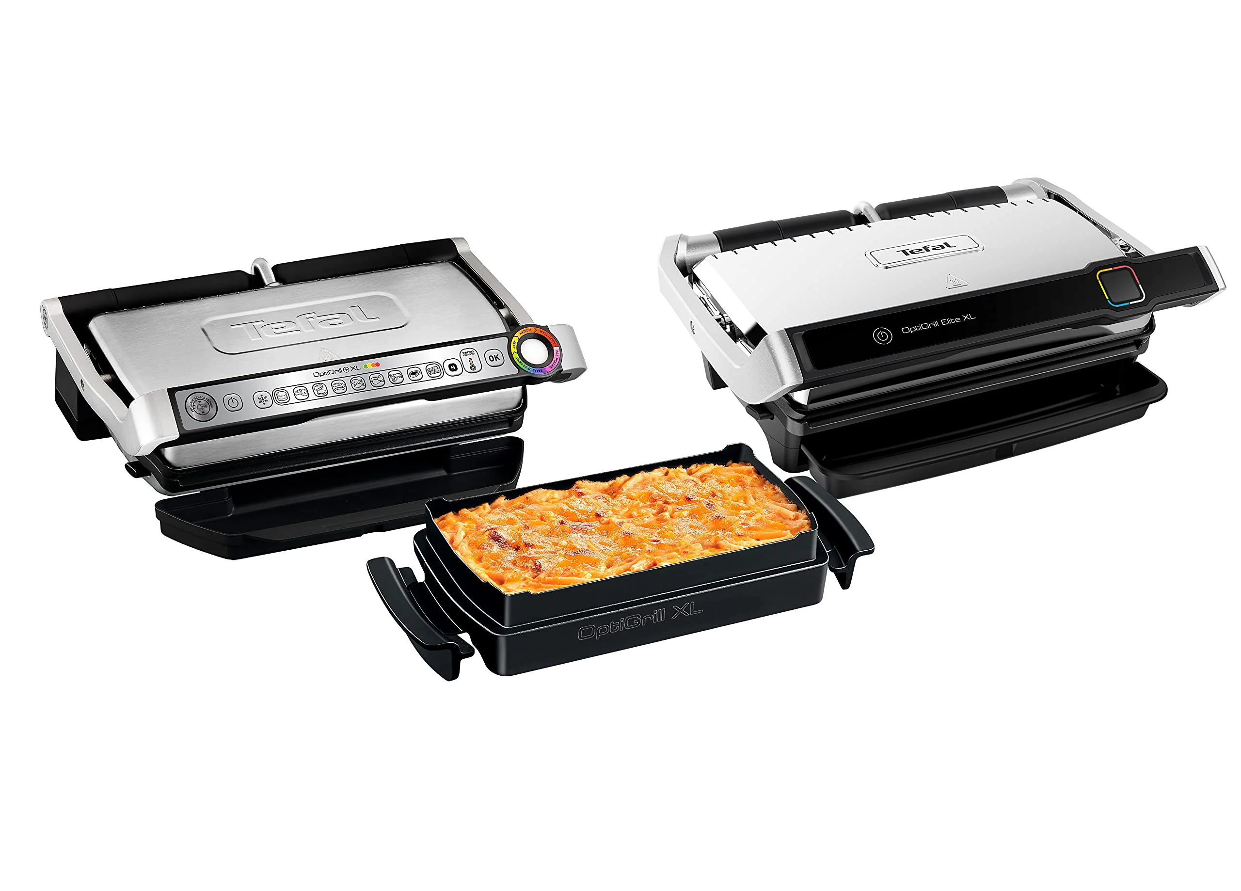 Tefal XA7278 OptiGrill+ XL Backschale, geeignet für alle OptiGrill+ XL Modelle, 2 Liter Fassungsvermögen, antihaftbeschichtete Aludruckguss-Form, Portionen 4 bis 6, Schwarz - Image 4