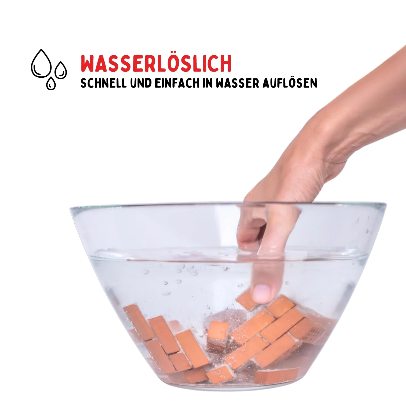 Teifoc 902 - Fertigmörtel 1000 g, wasserlöslicher Mörtel zum Basteln, Bauen für Mädchen und Jungen mit Zement, Montessori Spielzeug, DIY Modellbau für Kinder, Beton zum Mauern mit Mini Ziegelsteinen - Image 8