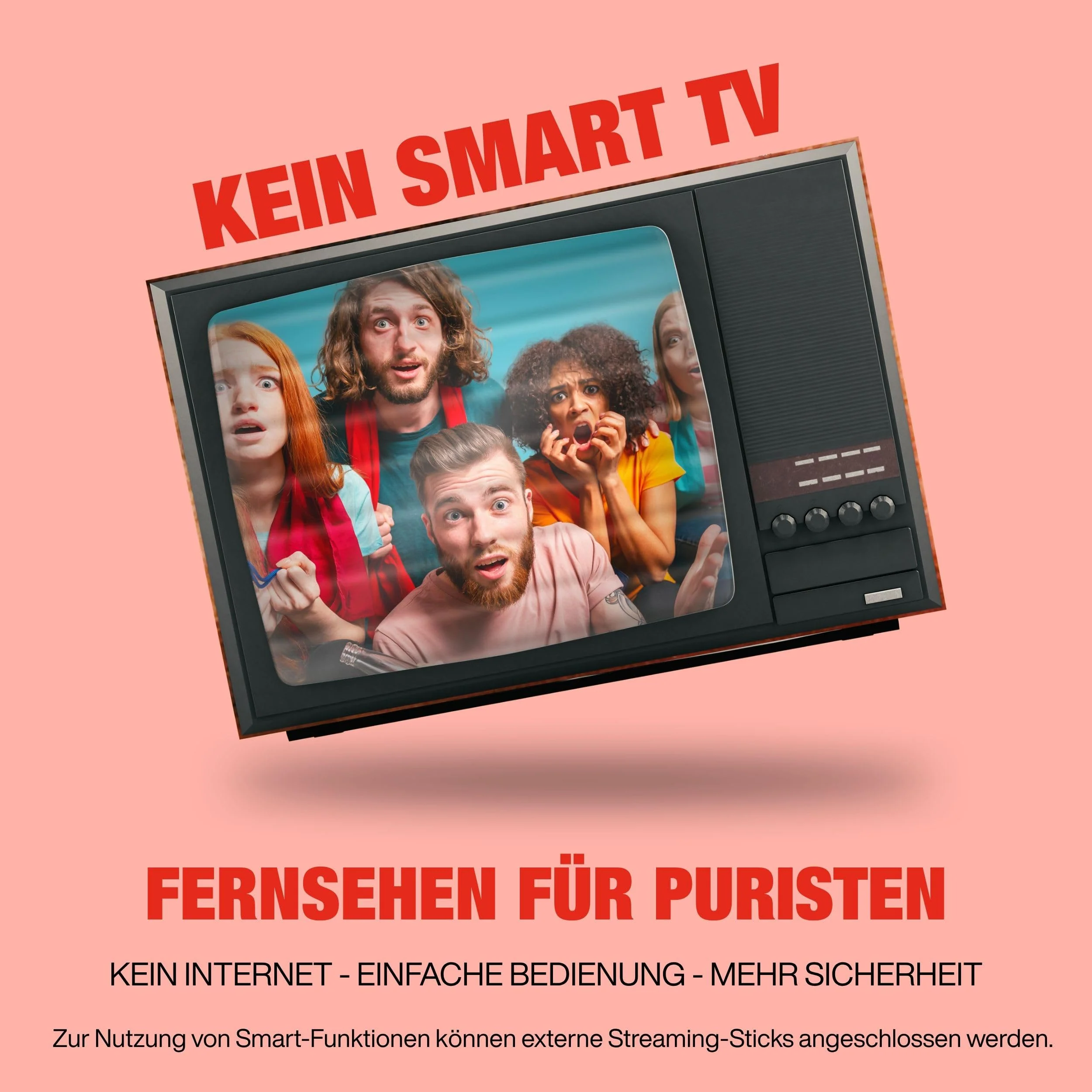 TELEFUNKEN 32 Zoll Fernseher XH32P900S LED TV HD-Ready (1366x768 Pixel) mit 80 cm Bildschirmdiagonale und integriertem Triple-Tuner (2026) - Image 6