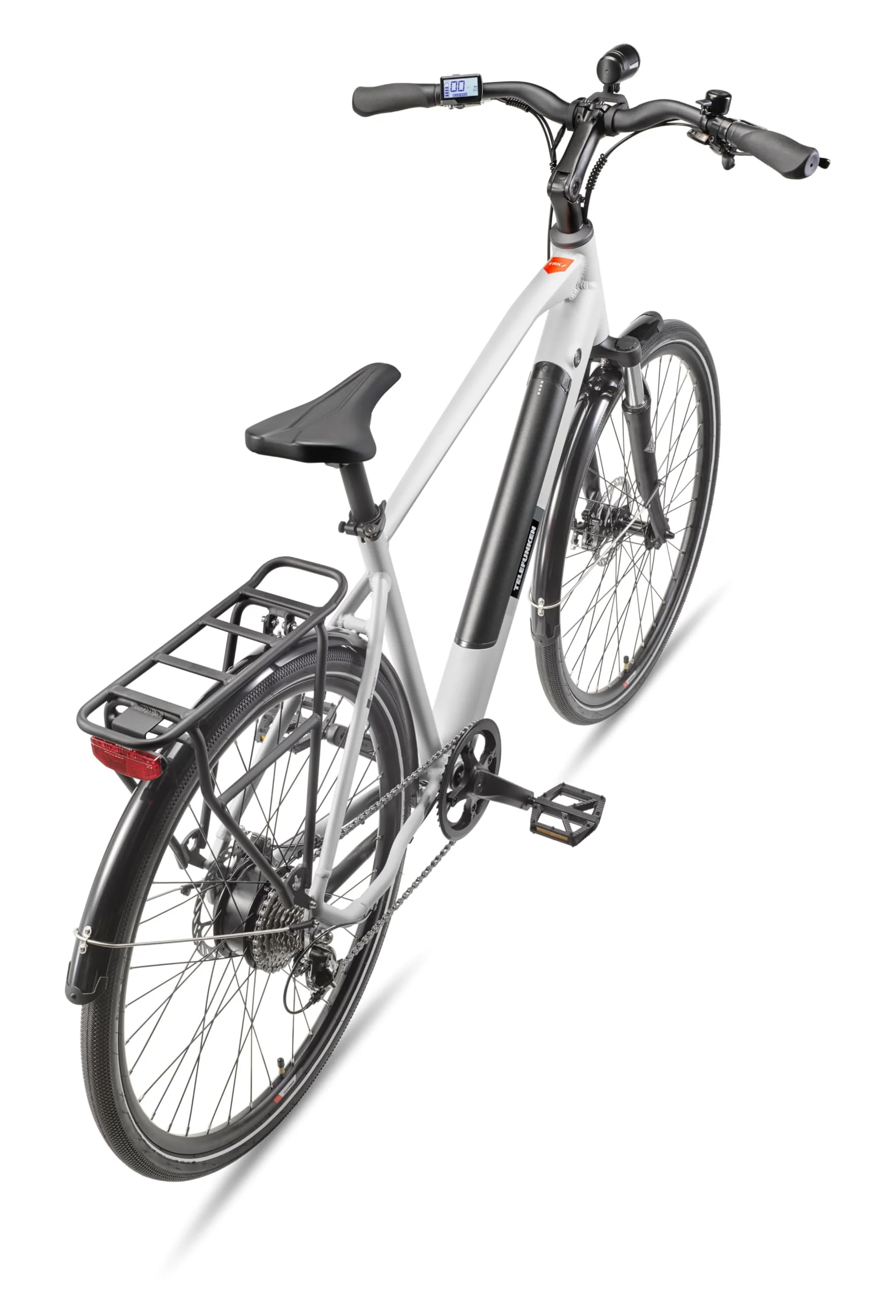 TELEFUNKEN E-Bike 28 Zoll Fahrrad für Herren XT490 | Trekking Pedelec mit 8-Gang Kettenschaltung & Scheibenbremsen | Elektrofahrrad mit 250 W Heckmotor & integriertem 417,6 Wh Li-Ion-Akku | Kreide - Image 10