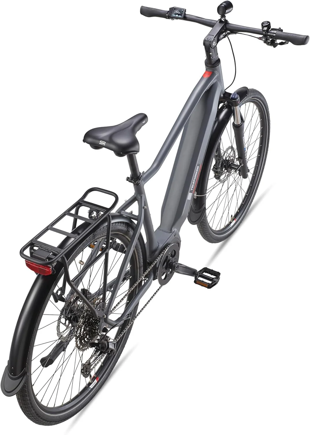 TELEFUNKEN E-Bike 29 Zoll Fahrrad für Damen & Herren | Pedelec SUV 10-Gang Kettenschaltung | Hydr. Scheibenbremsen | inkl. Panzerkabelschloss | Elektrofahrrad 250 W Mittelmotor |720 Wh Li-Ion-Akku - Image 10