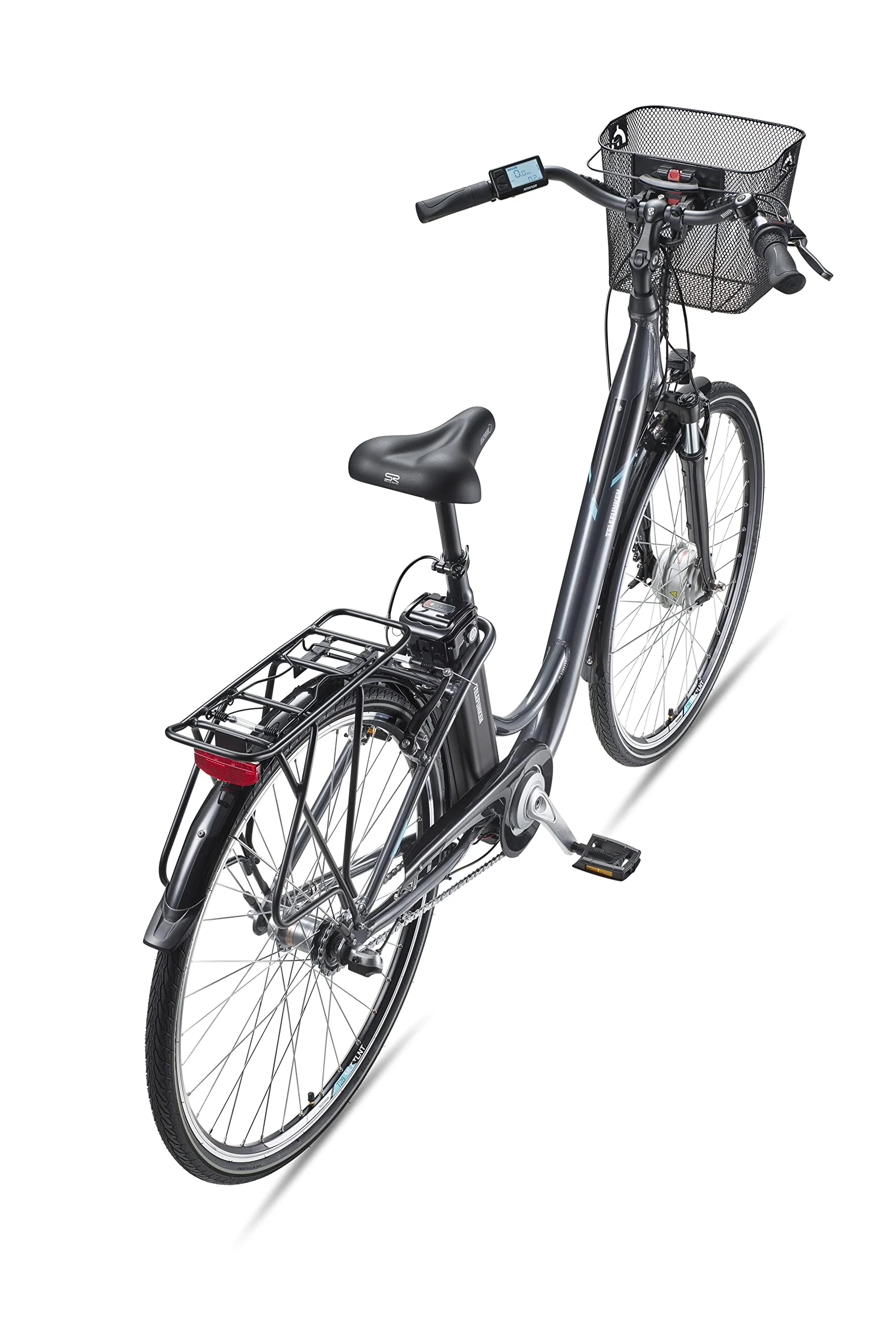 TELEFUNKEN E-Bike Damen 28 Zoll Elektrofahrrad - 3-Gang Nabenschaltung mit Rücktritt, Pedelec Citybike Alu mit Fahrradkorb, Frontmotor 250W /10,4Ah / 36V Sitzrohrakku, RC830 Multitalent - Image 8