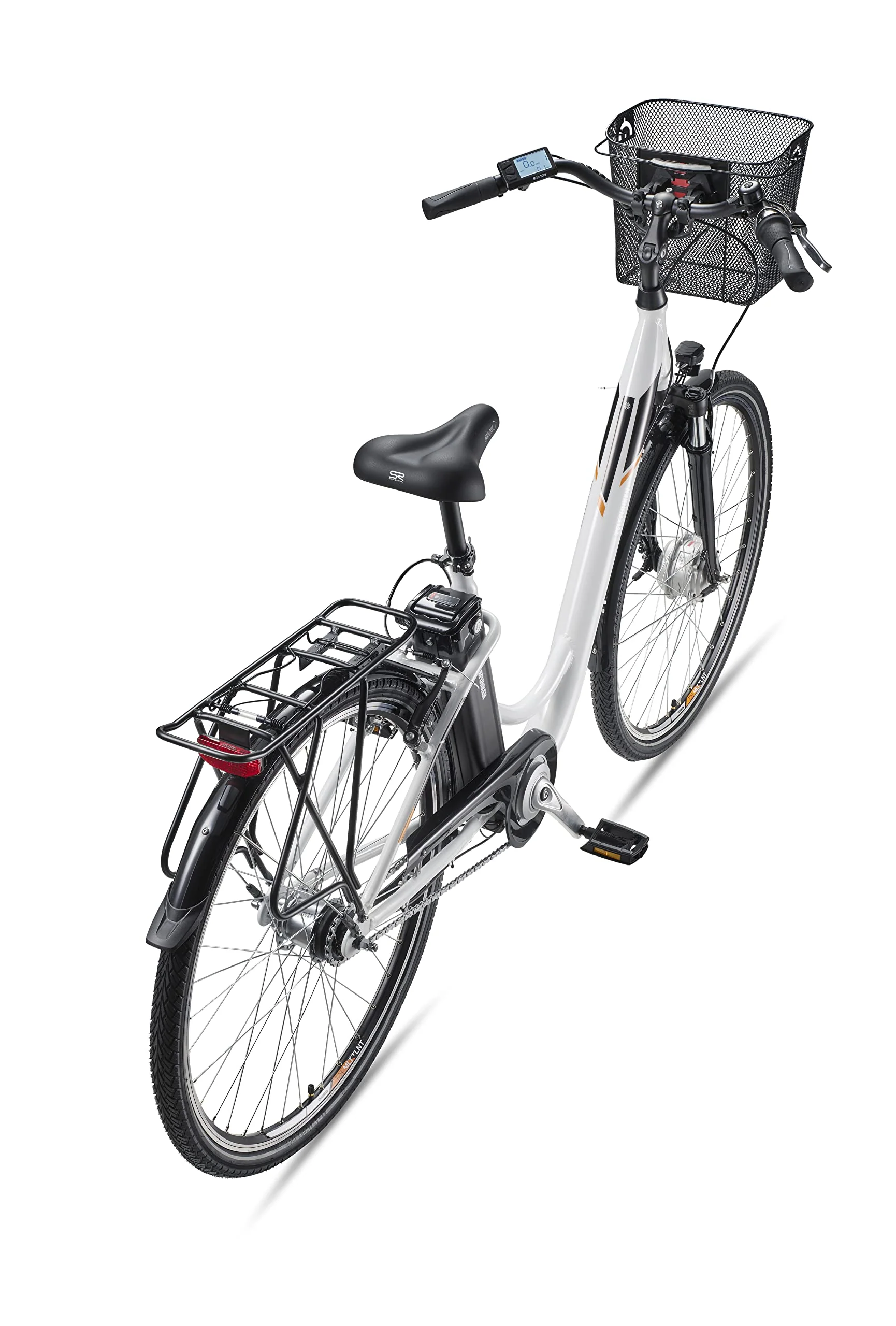 TELEFUNKEN E-Bike Damen 28 Zoll Elektrofahrrad - 7-Gang Shimano Nabenschaltung mit Rücktritt, Pedelec Citybike Alu mit Fahrradkorb, Frontmotor 250W /10,4Ah / 36V Sitzrohrakku, RC840 Multitalent - Image 4