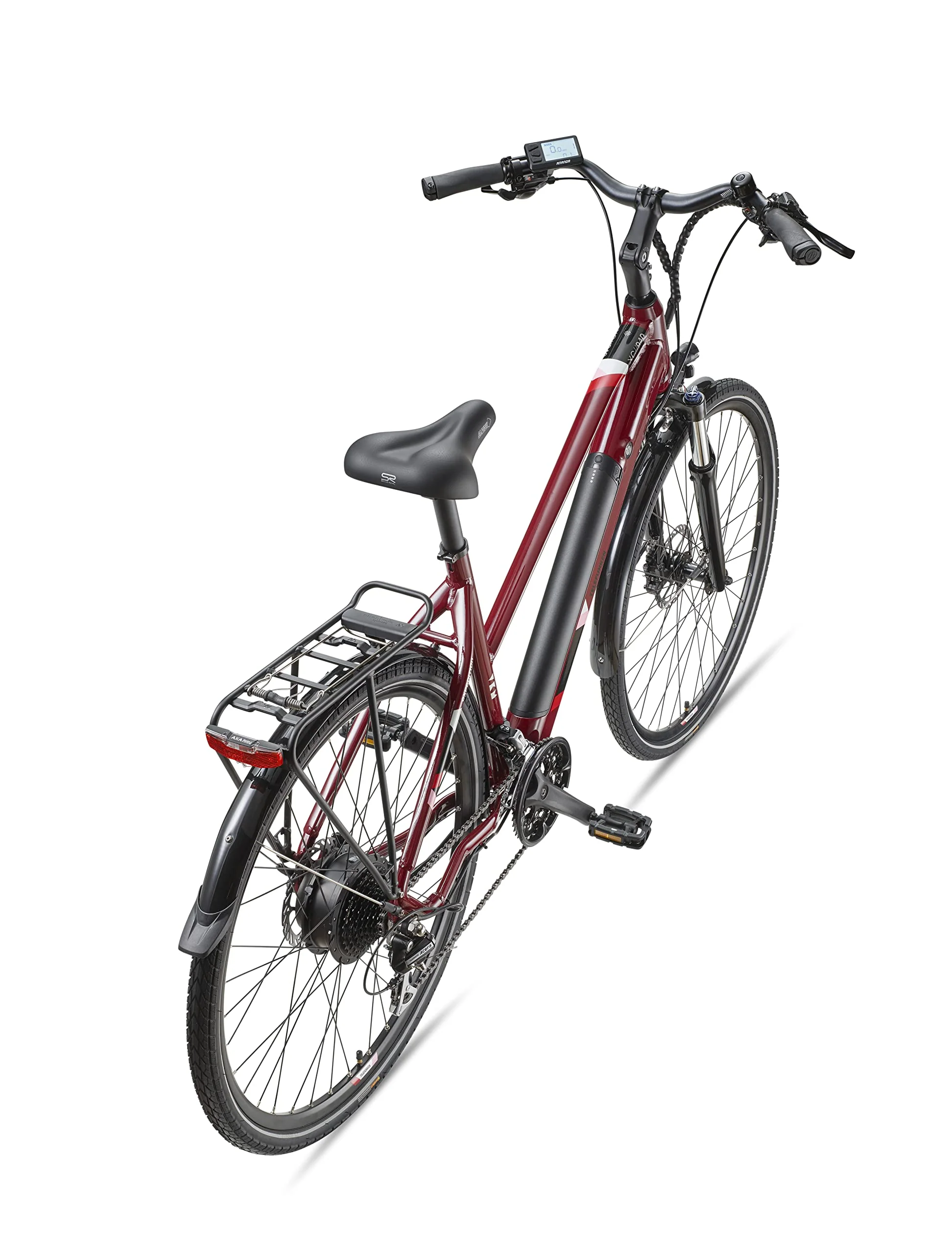 TELEFUNKEN E-Bike Damen Elektrofahrrad Alu 28 Zoll mit 24-Gang Shimano Acera Kettenschaltung, Pedelec Trekkingrad mit Hinterrad-Motor 250W 11,6 Ah, 36V Akku, XC940 Expedition - Image 8