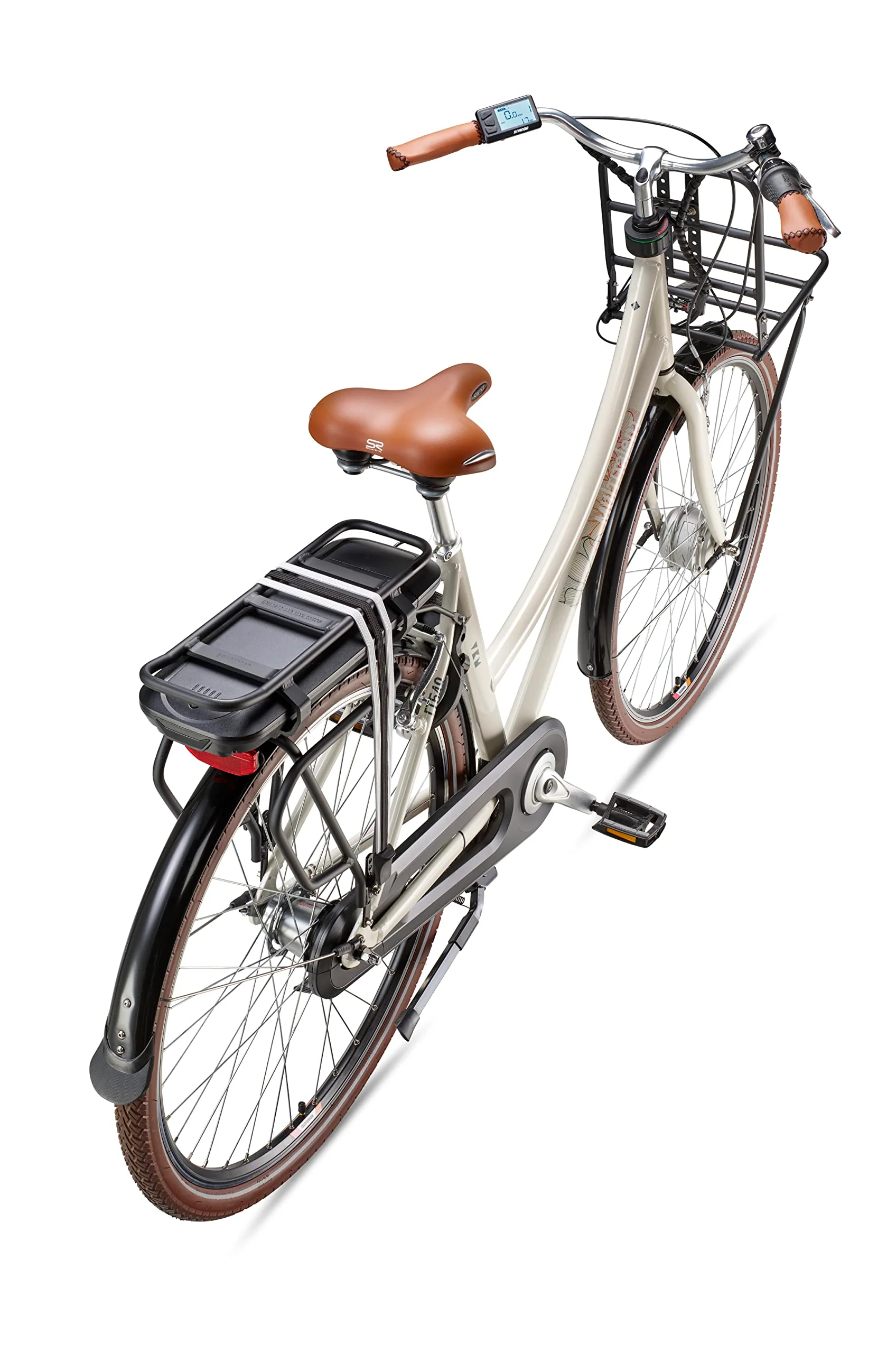 TELEFUNKEN E-Bike Elektrofahrrad 28 Zoll mit 7-Gang Nabenschaltung, Retro Pedelec Citybike mit Gepäckträger und Fahrradschloss, Frontmotor 250 W und 13 Ah, 36V Li-Ion Akku, RT540 Multitalent - Image 9