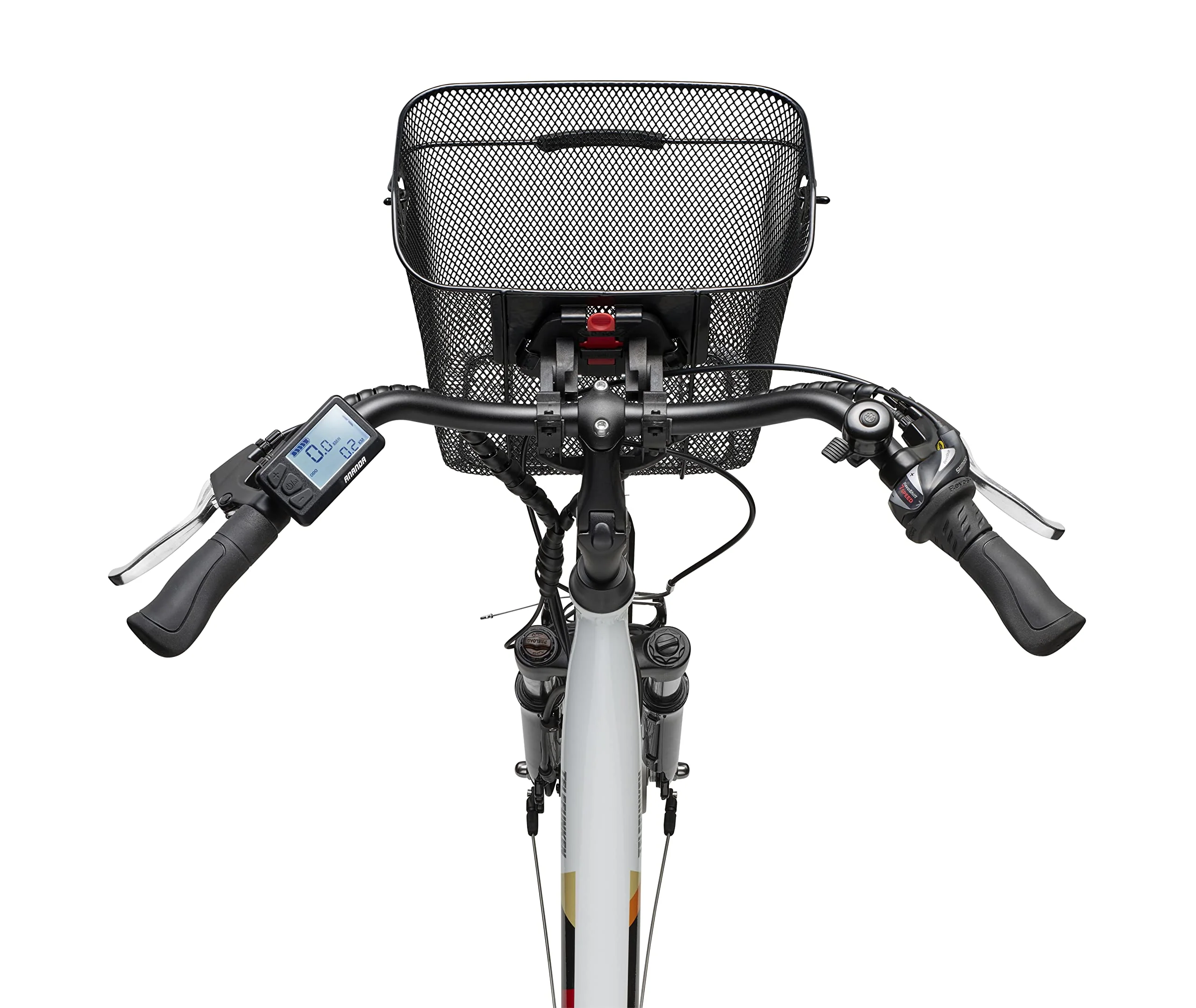 TELEFUNKEN E-Bike Elektrofahrrad Alu 28 Zoll mit 7-Gang Kettenschaltung, Pedelec Citybike leicht mit Fahrradkorb, 250W und 10,4Ah, 36V Sitzrohrakku, RC822 Multitalent - Image 7