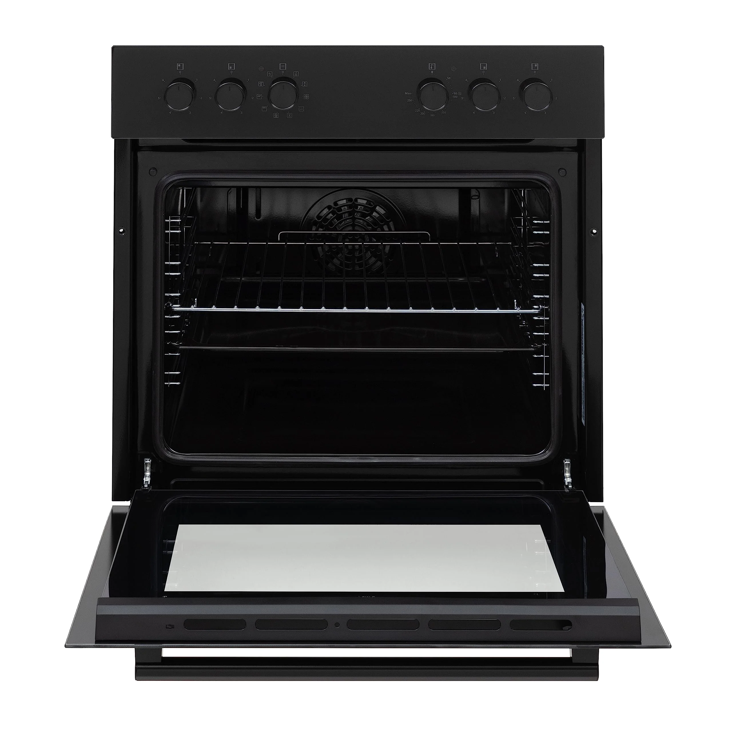 Telefunken ECH65A-B2 Einbauherd-Set | Elektro-Herd-Kochfeld-Kombination | Backofen mit Grill und Umluft | Rahmenloses Glaskeramik-Kochfeld mit 4 Zonen | 65 Liter | 60 cm | Edelstahl - Image 7