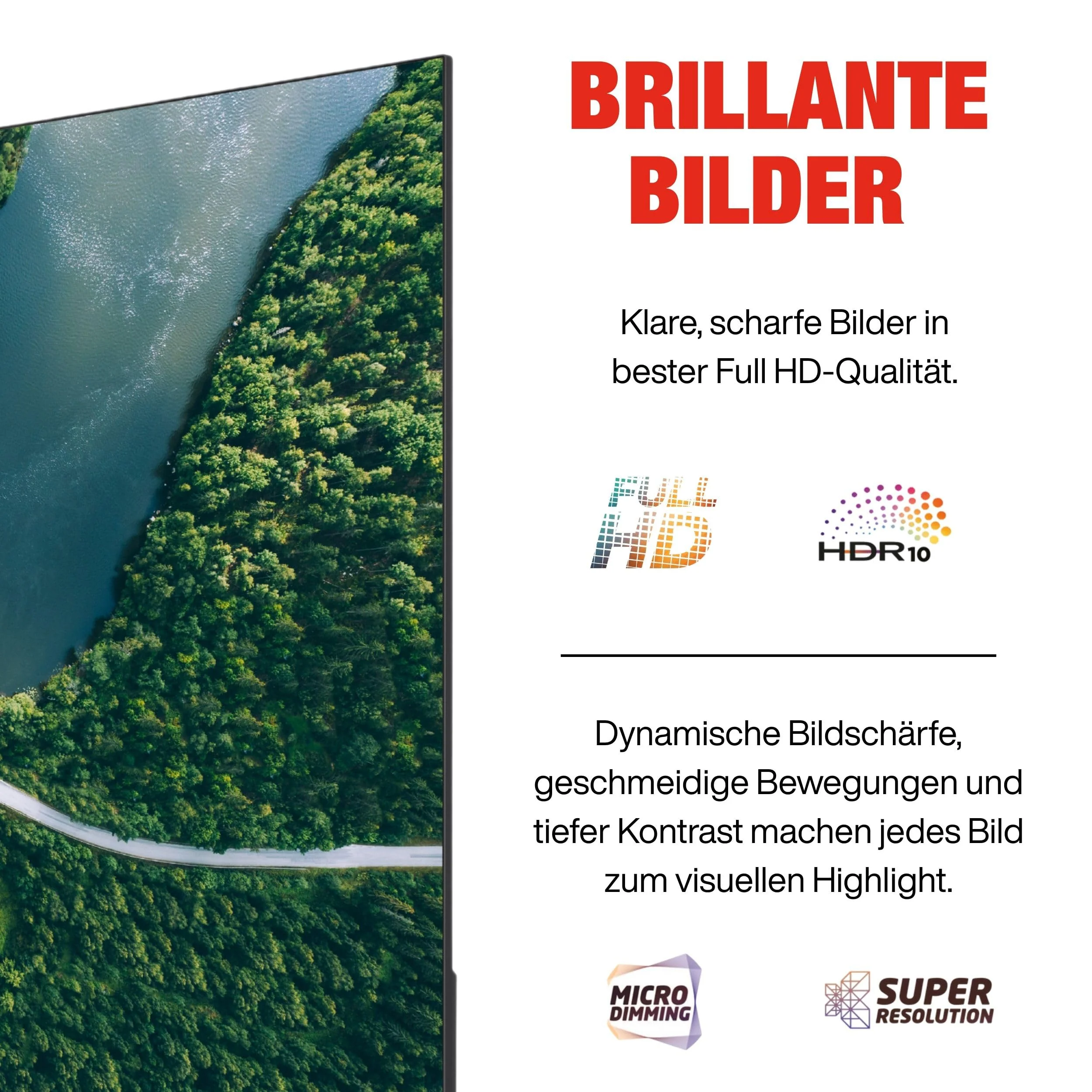 TELEFUNKEN QLED Fernseher 32 Zoll Smart TV Android TV Full HD, HDR Fernseher mit integriertem Triple-Tuner, QLED TV D32Q751X2CW (2026) - Image 7