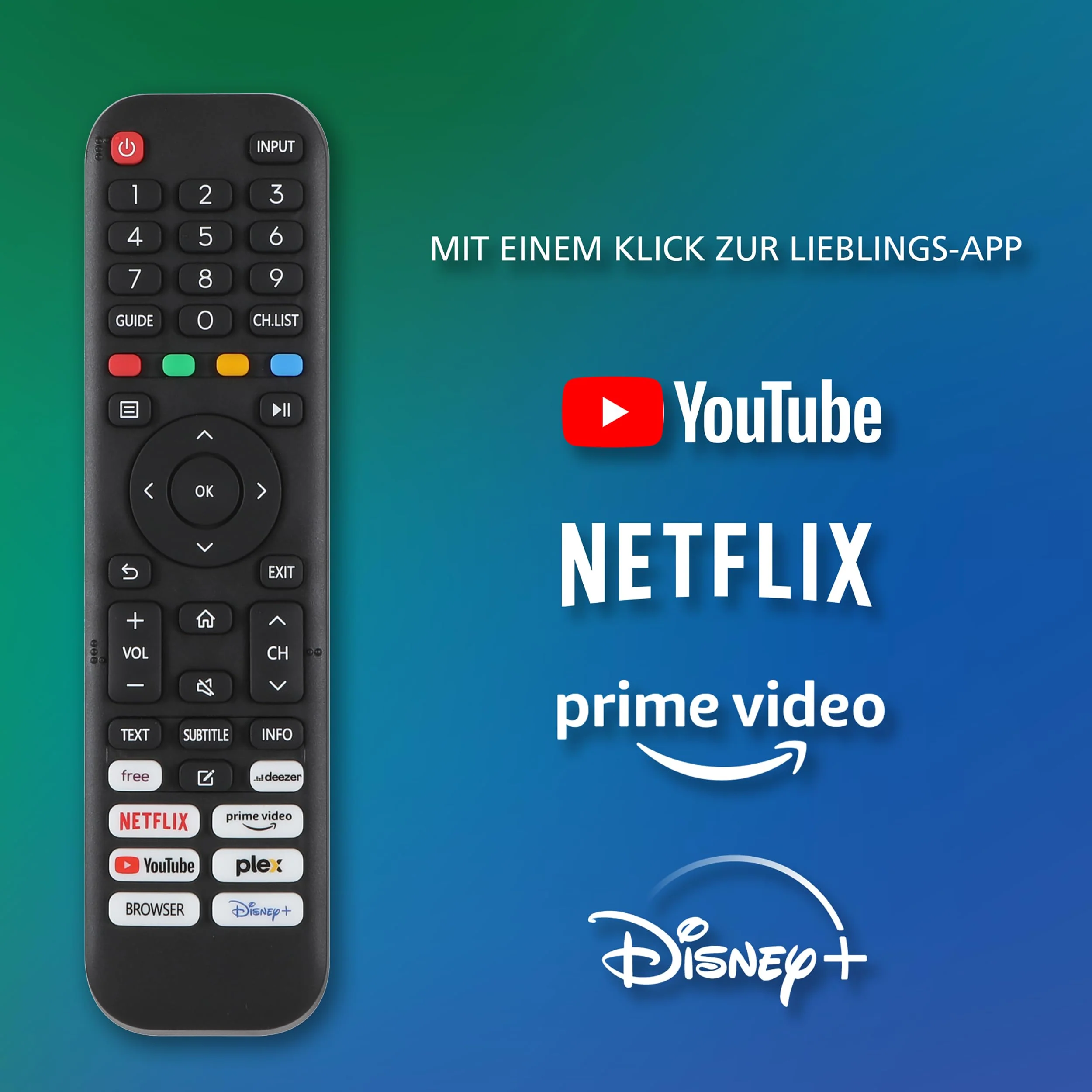 Telefunken QLED Fernseher 65 Zoll Smart TV VIDAA QU65VP750S 4K Fernseher UHD, HDR TV mit Dolby Vision, Dolby Atmos, Triple-Tuner und 6 Monate HD+ inkl., LED TV schwarz - Image 3