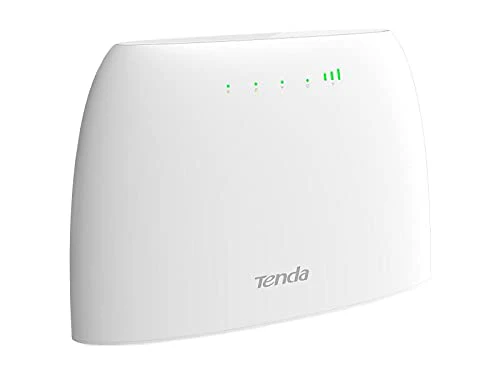 Tenda 4G03 4G LTE Router, WLAN Router für SIM-Karten (CAT4, 150Mbit/s im Download, 300Mbit/s 2,4GHz), 2 Fast-Ethernet-Ports, Plug & Play, APP, IPv6, Gast-Netzwerk, Verkehrdaten-Monitoring, Weiß - Image 4