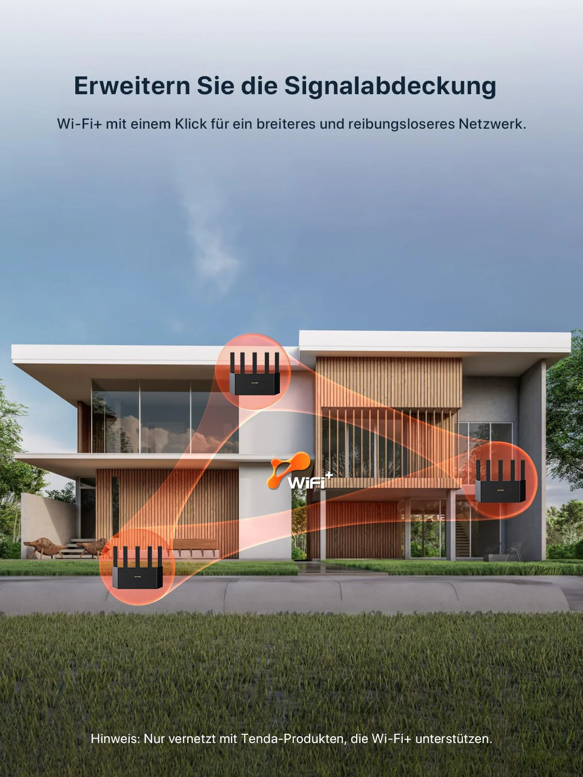Tenda RX2L Pro Wi-Fi 6 WLAN Router (AX1500 Dualband 1201Mbit/s 5 GHz, 300Mbit/s 2,4GHz) 5Xexterne Antennen, 4-Gigabit-Port, Repeater & AP Modus, Wi-Fi+, Kindersicherung, WPA3, VPN, Keine DSL-Funktion - Image 8