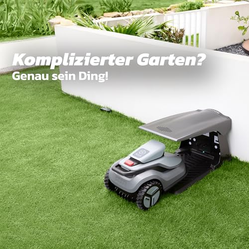 Terramow V1000 Mähroboter ohne Begrenzungskabel, ohne RTK, mit KI-Bilderkennung und Hinderniserkennung für Garten bis 1200m² - Image 8