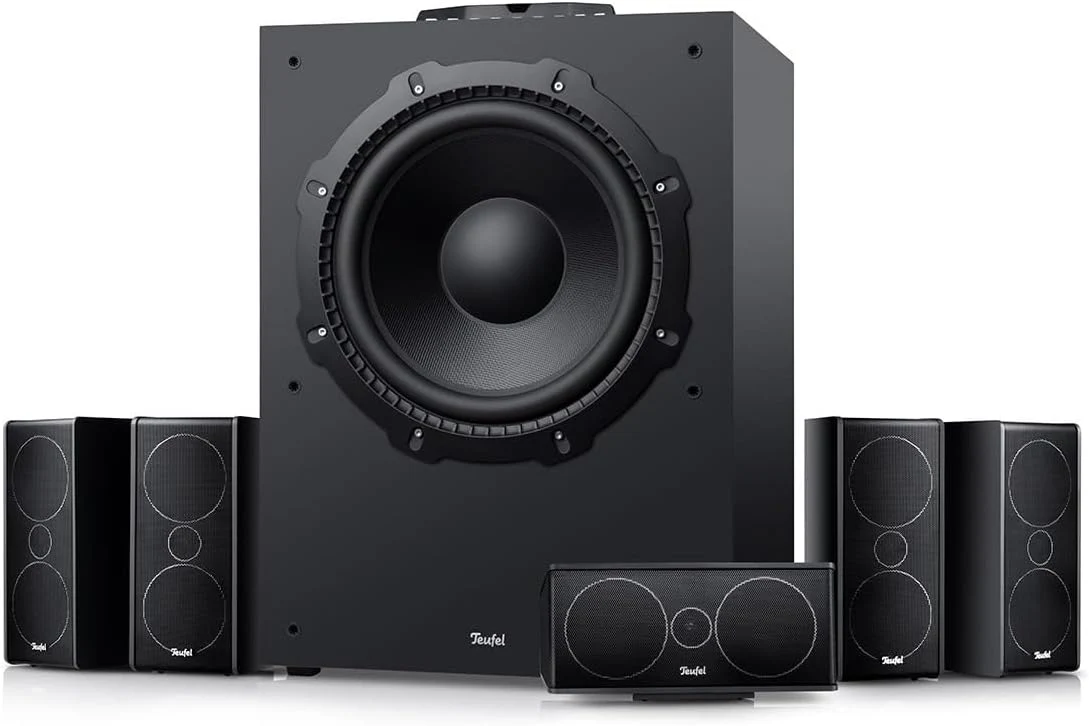 Teufel CONSONO 35 Concept Power Edition - 5.1 Surround Soundsystem, Komplettsystem Heimkino mit integriertem AV-Receiver, Bluetooth, Dolby Audio, USB-C-Soundkartenfunktion, HDMI ARC CEC -schwarz - Image 15