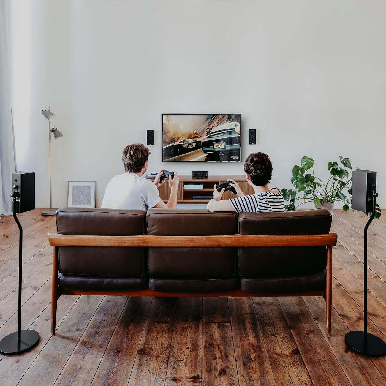 Teufel CONSONO 35 Concept Power Edition - 5.1 Surround Soundsystem, Komplettsystem Heimkino mit integriertem AV-Receiver, Bluetooth, Dolby Audio, USB-C-Soundkartenfunktion, HDMI ARC CEC - weiß - Image 17