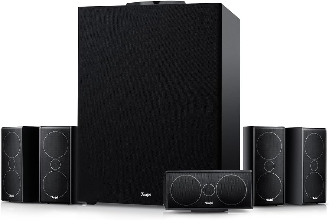 Teufel CONSONO 35 Concept Power Edition - 5.1 Surround Soundsystem, Komplettsystem Heimkino mit integriertem AV-Receiver, Bluetooth, Dolby Audio, USB-C-Soundkartenfunktion, HDMI ARC CEC - weiß - Image 6