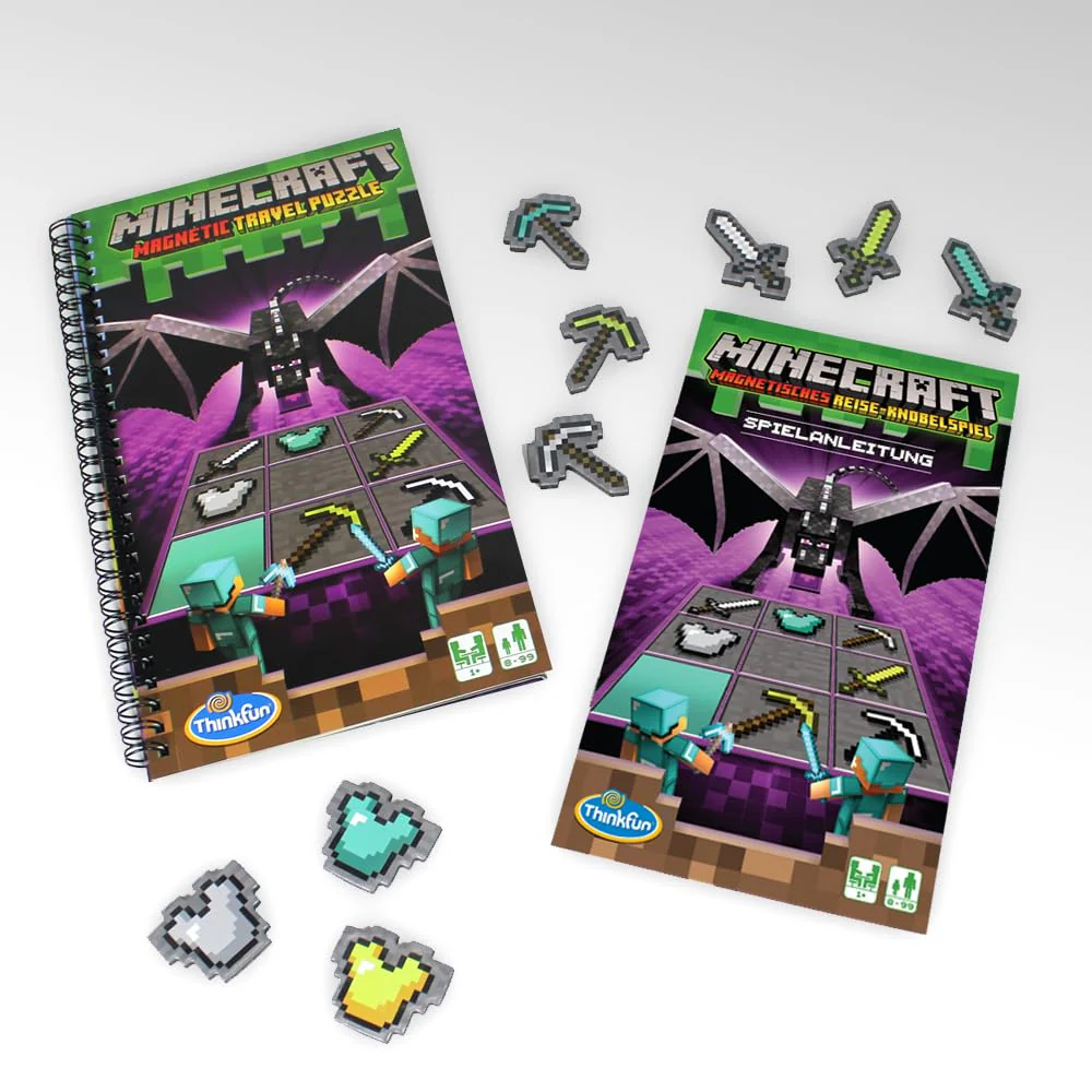 ThinkFun - 76402 - Minecraft - Das magnetische Reisespiel. Perfekt für die Reise und als Geschenk - EIN Logikspiel Nicht nur für Minecraft-Fans - Image 12