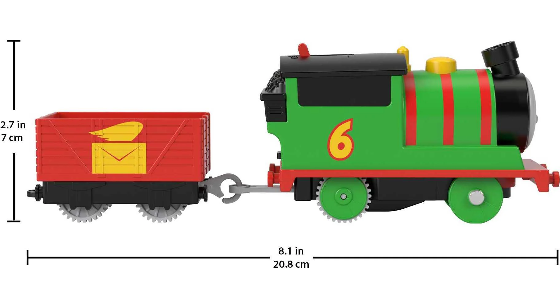 Thomas & Friends Motorisierte Spielzeugeisenbahn Percy, Spielzeug für Kinder ab 3 Jahre, HDY60 - Image 6