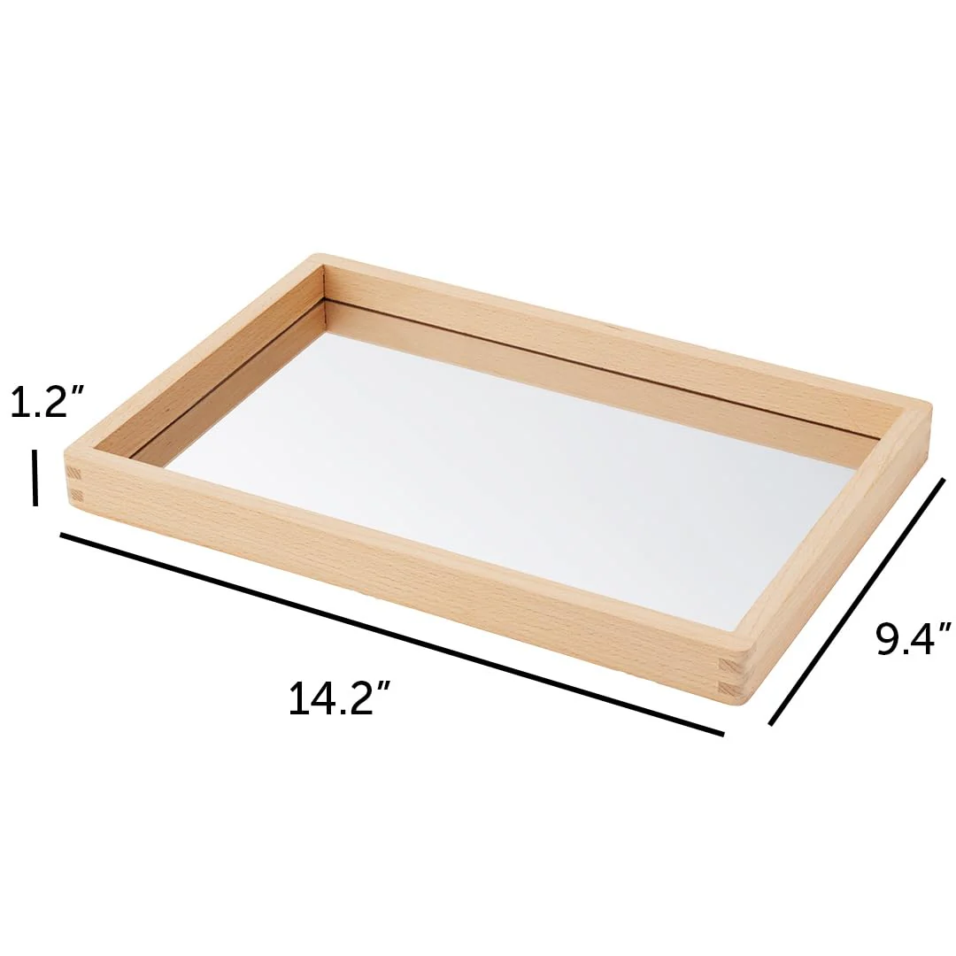 TickiT Kleines Spiegeltablett aus Holz 73536 - Image 6
