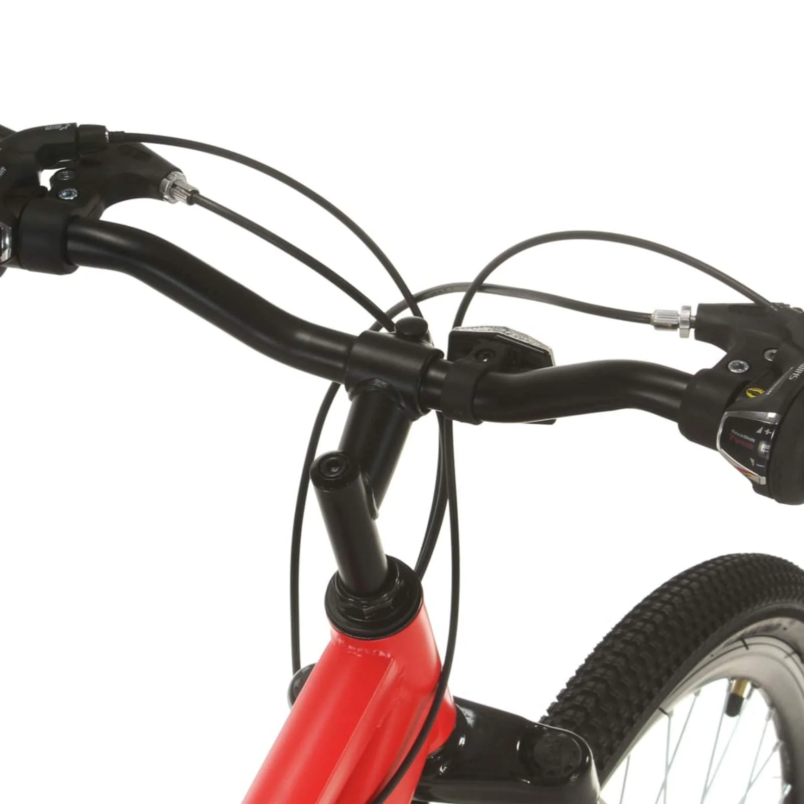 Tidyard Mountainbike Fahrrad 21-Gang-Antrieb Scheibenbremsen Sportfahrrad Mountainfahrrad Trekkingbikes Trekkingrad Fuer Männer und Frauen 27,5 Zoll Rad 38 cm Rot - Image 4