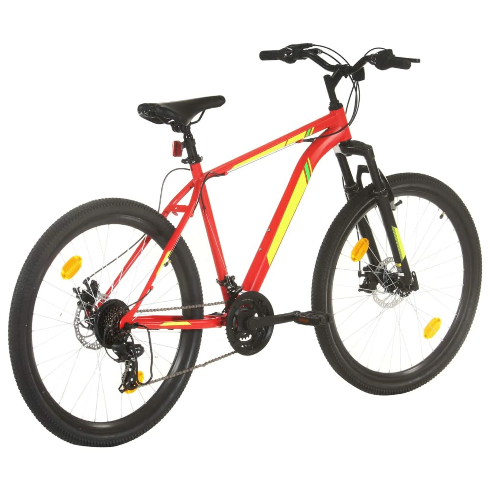 Tidyard Mountainbike Jugendmountainbike Jugendfahrrad 21 Gang 27,5 Zoll Rad mit Kettenwechsler Scheibenbremsen Schnellspann-Sattelstützenklemme Herren Fahrrad Sportfahrrad