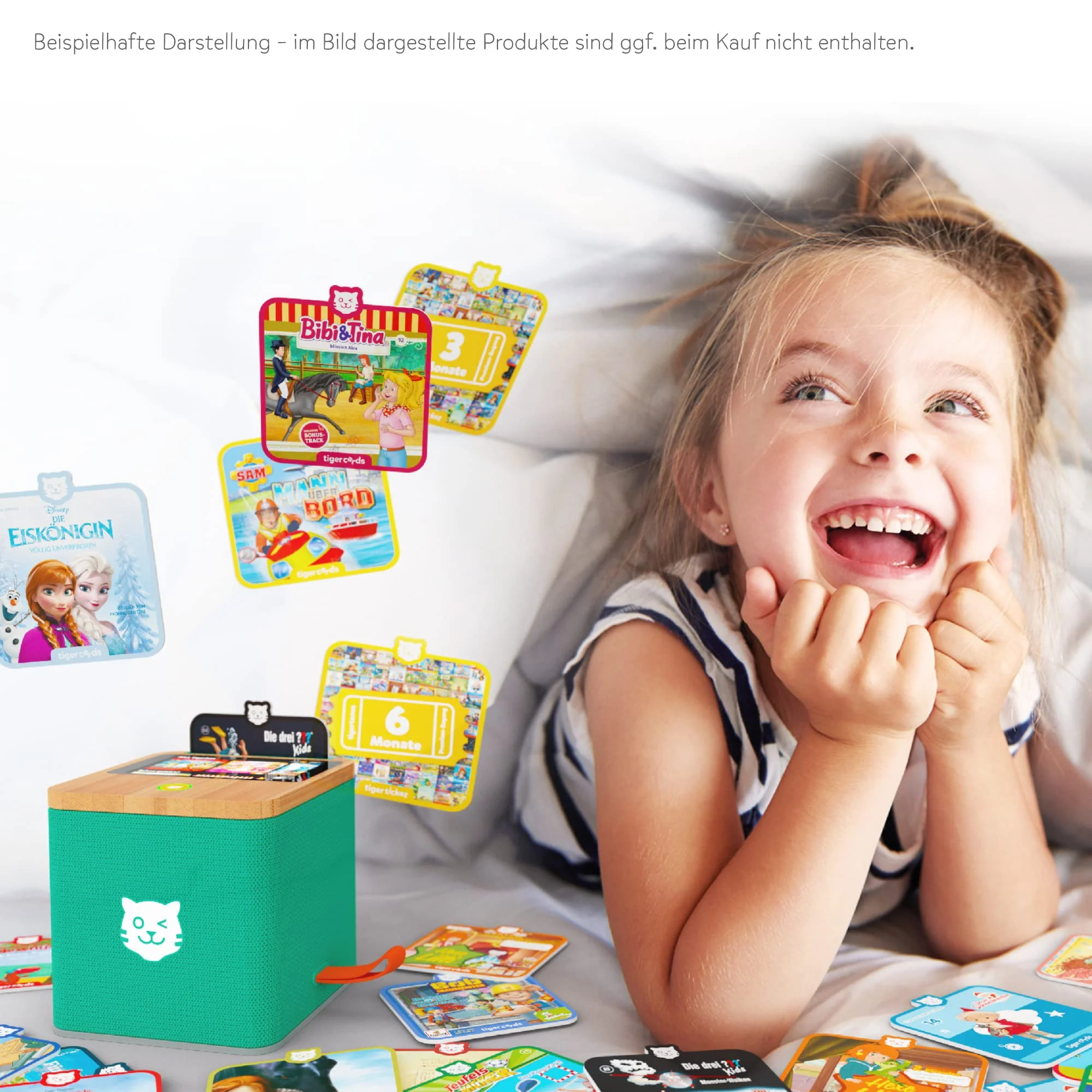tigermedia tigercard Die 20 besten Lieder zum Singen & Tanzen Kinder Bewegung Spaß tigerbox Hörbox Hörspiel Hörbücher Musik im Kinderzimmer - Image 11