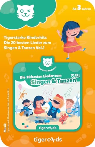 tigermedia tigercard Die 20 besten Lieder zum Singen & Tanzen Kinder Bewegung Spaß tigerbox Hörbox Hörspiel Hörbücher Musik im Kinderzimmer - Image 6