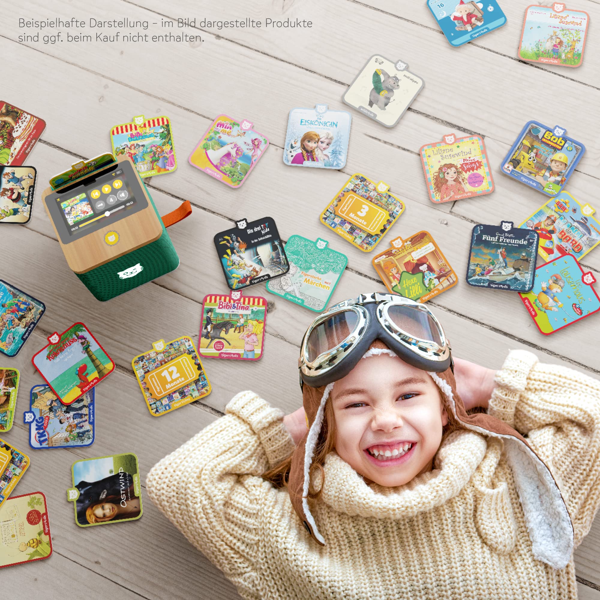 tigermedia tigercard Die 20 besten Lieder zum Singen & Tanzen Kinder Bewegung Spaß tigerbox Hörbox Hörspiel Hörbücher Musik im Kinderzimmer - Image 9