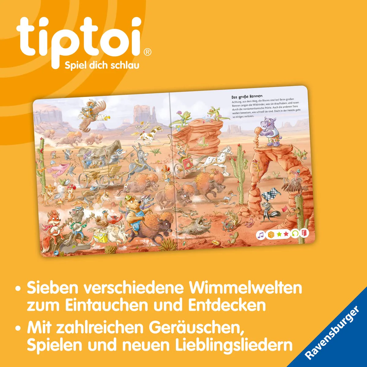 tiptoi® - Die große Wimmelreise der Tiere - Image 6