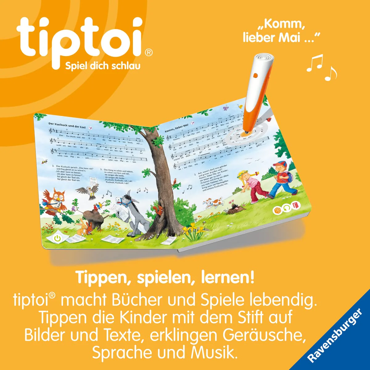 tiptoi® Meine schönsten Kinderlieder, Liederbuch ab 3 Jahre (Liederbücher) - Image 8