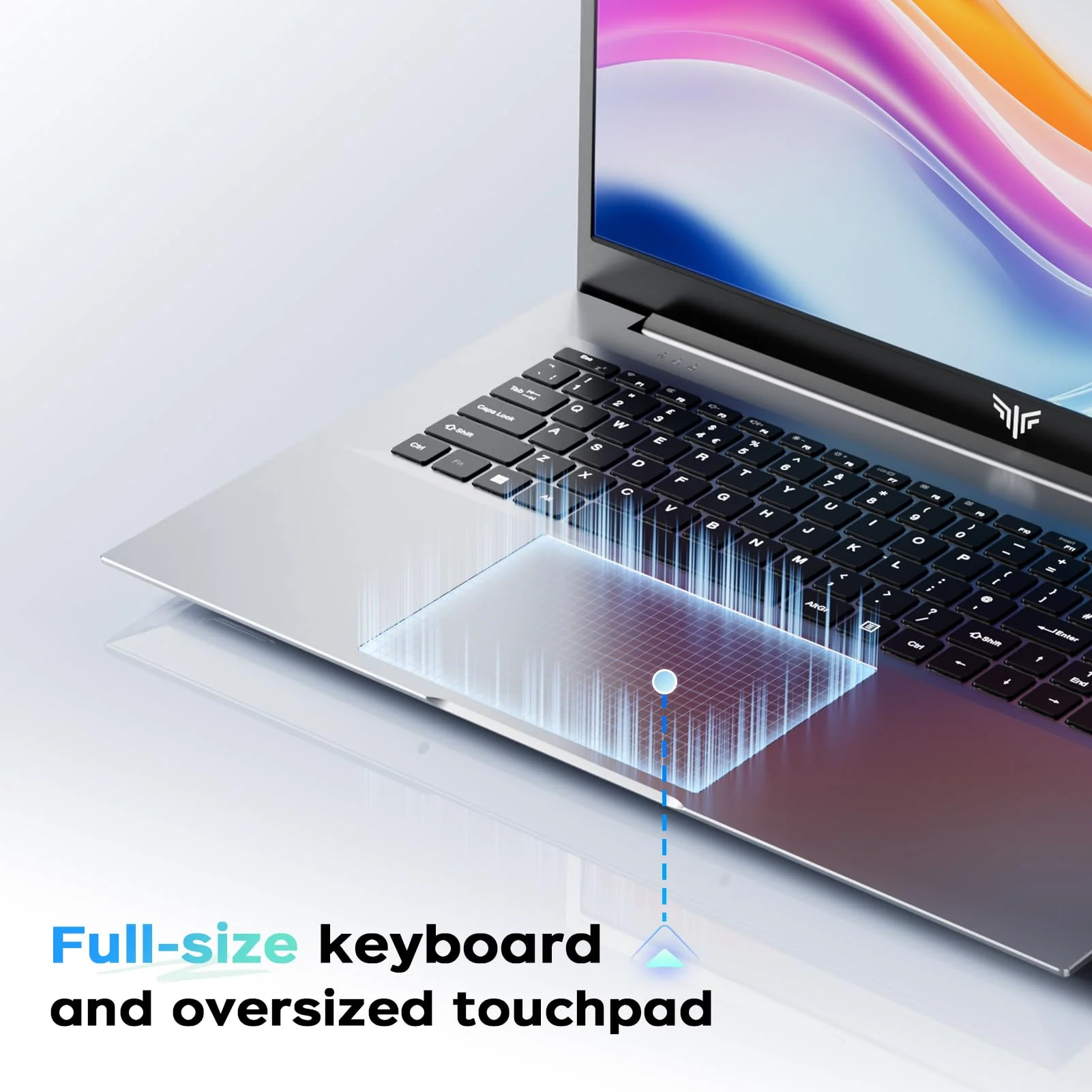 Tivique 18,5 Zoll Laptop,Twin Lake N150 (bis zu 3,6 GHz),8000mAh,16 GB DDR4 512 GB SSD bis zu 2 TB, 1920 x 1080 IPS Full HD Laptop, BT5.0, HDMI, Typ-C, 180° Öffnen und Schließen - Image 5