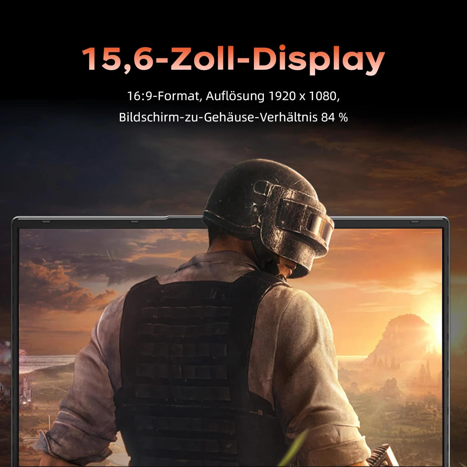 Tivique Laptop,15,6 Zoll,Ryzen 7 7730U Prozessor,bis zu 4.5GHz,16 GB RAM 512 GB SSD,NVMe PCIe 3.0,Unterstützt 4 TB SSD-Erweiterung,Gaming Laptops, Leichtgewicht,WiFi6, HDMI - Image 5
