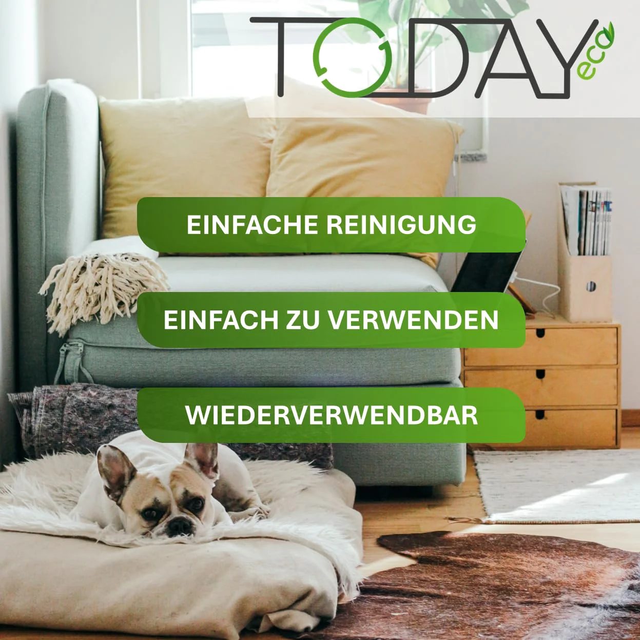 Today - Samt-Fusselbürste - Entfernt sanft Fusseln, Flusen und Haare - Drehbarer Kopf - Für Kleidung, Mäntel und Teppiche - Image 8